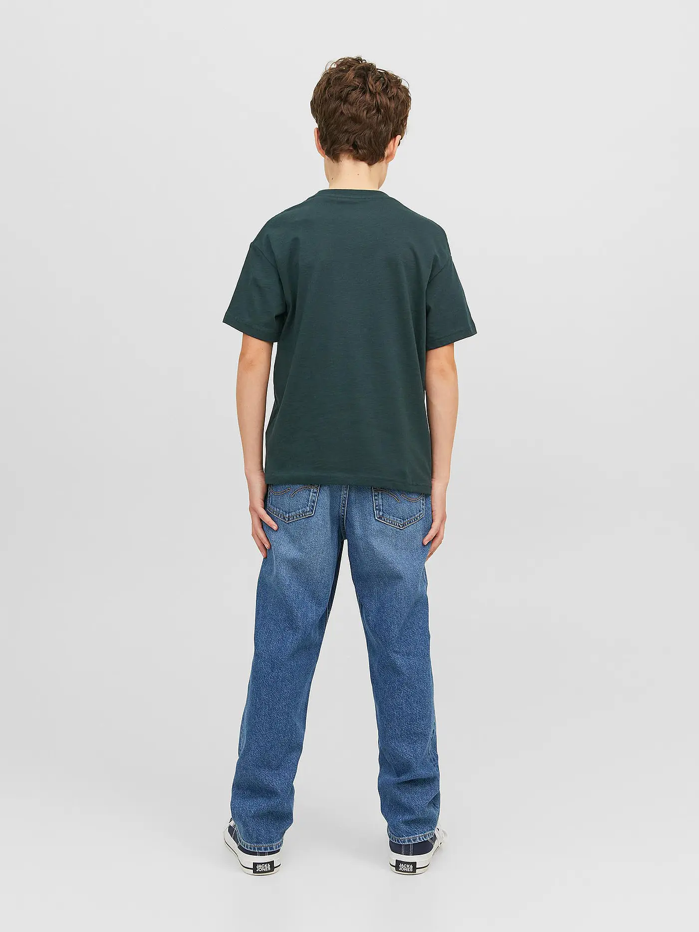 JACK & JONES | Jungen T-Shirt JORVESTERBRO | dunkelgrün