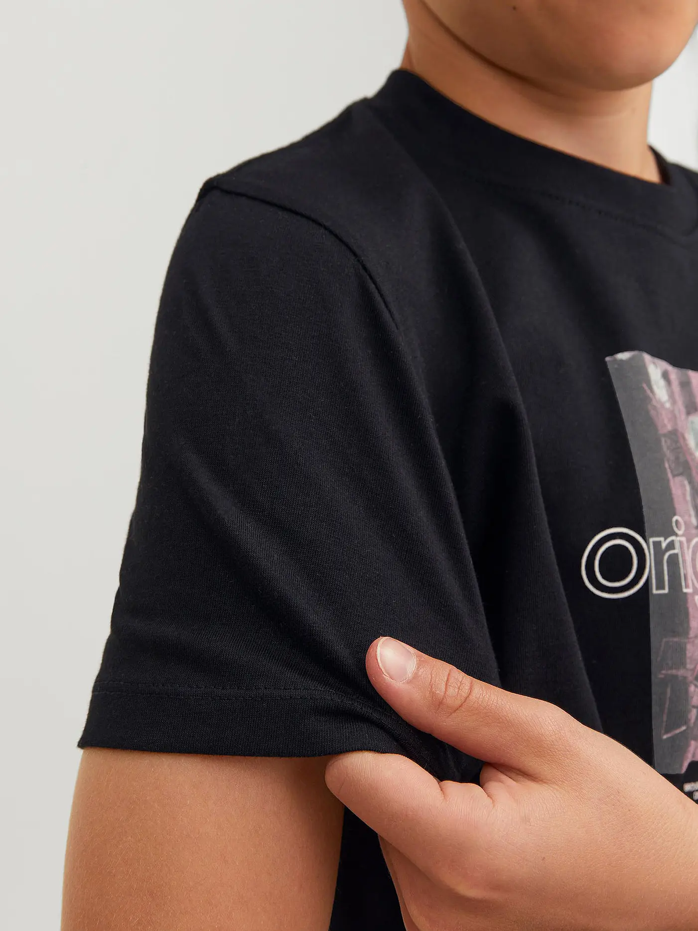 JACK & JONES | Jungen T-Shirt JORVESTERBRO | schwarz