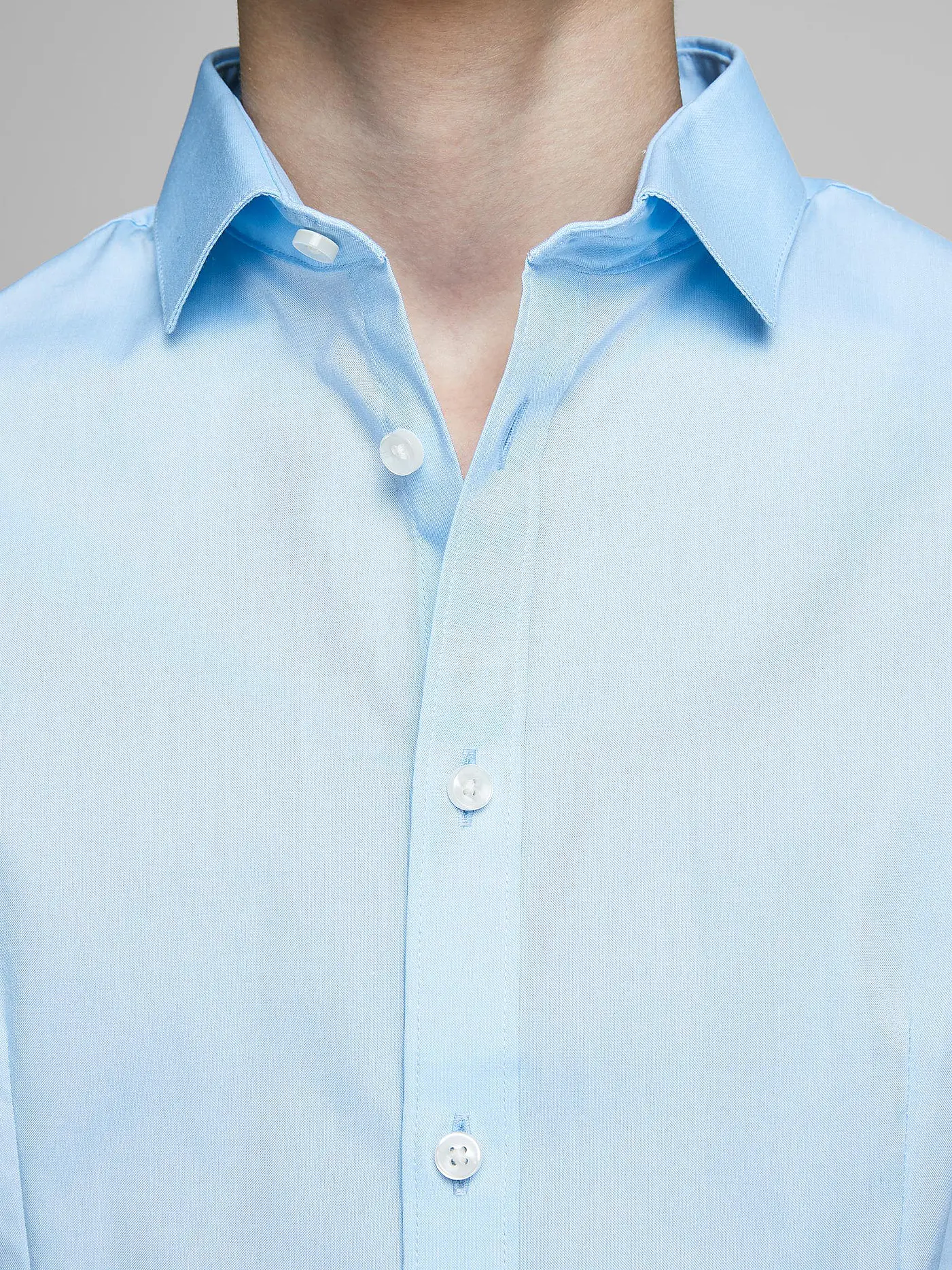 JACK & JONES | Jungen-Hemd "JJIPARMA" | blau