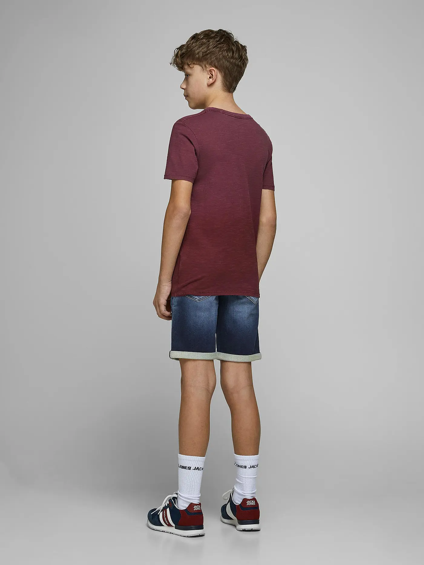 JACK & JONES | Jungen-Jeansbermuda "JJIRICK JJICON" | blau