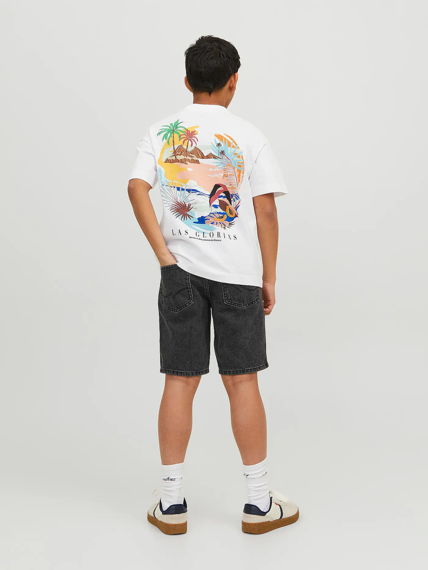 JACK & JONES | Jungn Shorts JJICHRIS  | grau