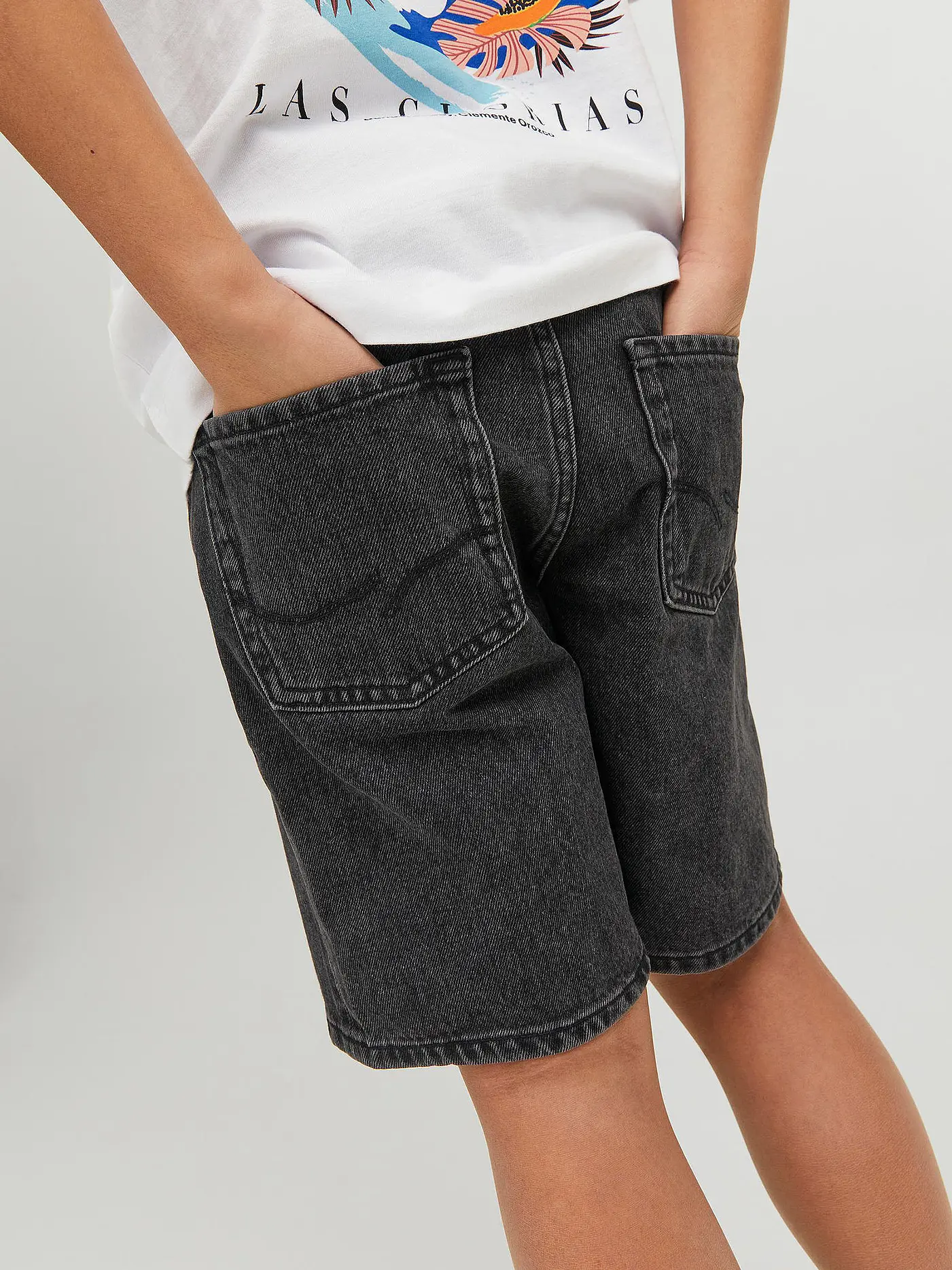 JACK & JONES | Jungn Shorts JJICHRIS  | grau
