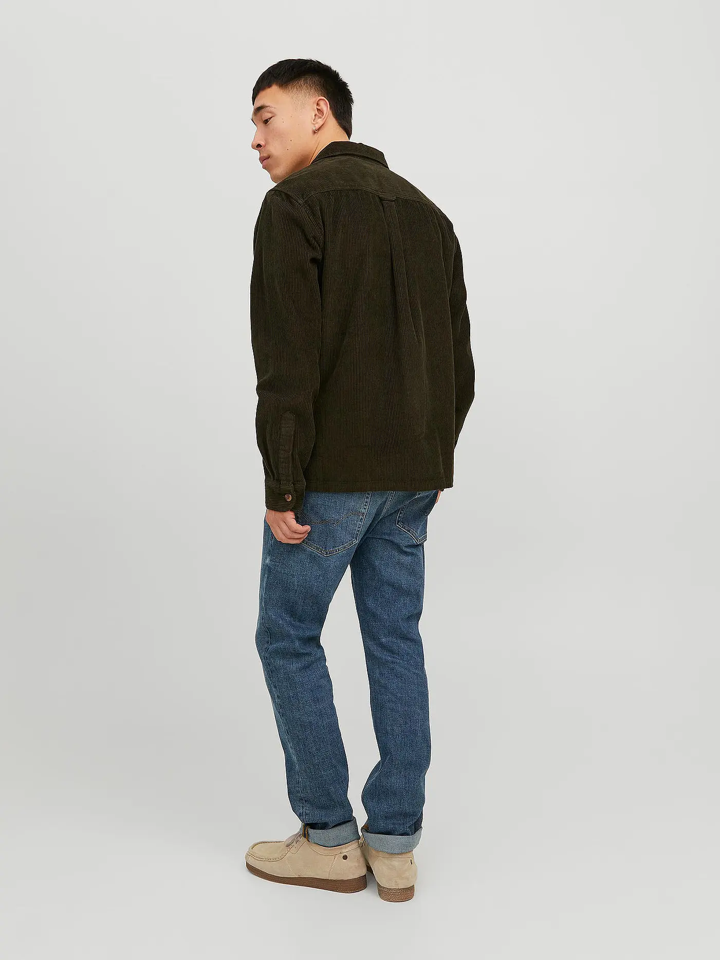JACK & JONES | Overshirt JJEDALLAS | schwarz