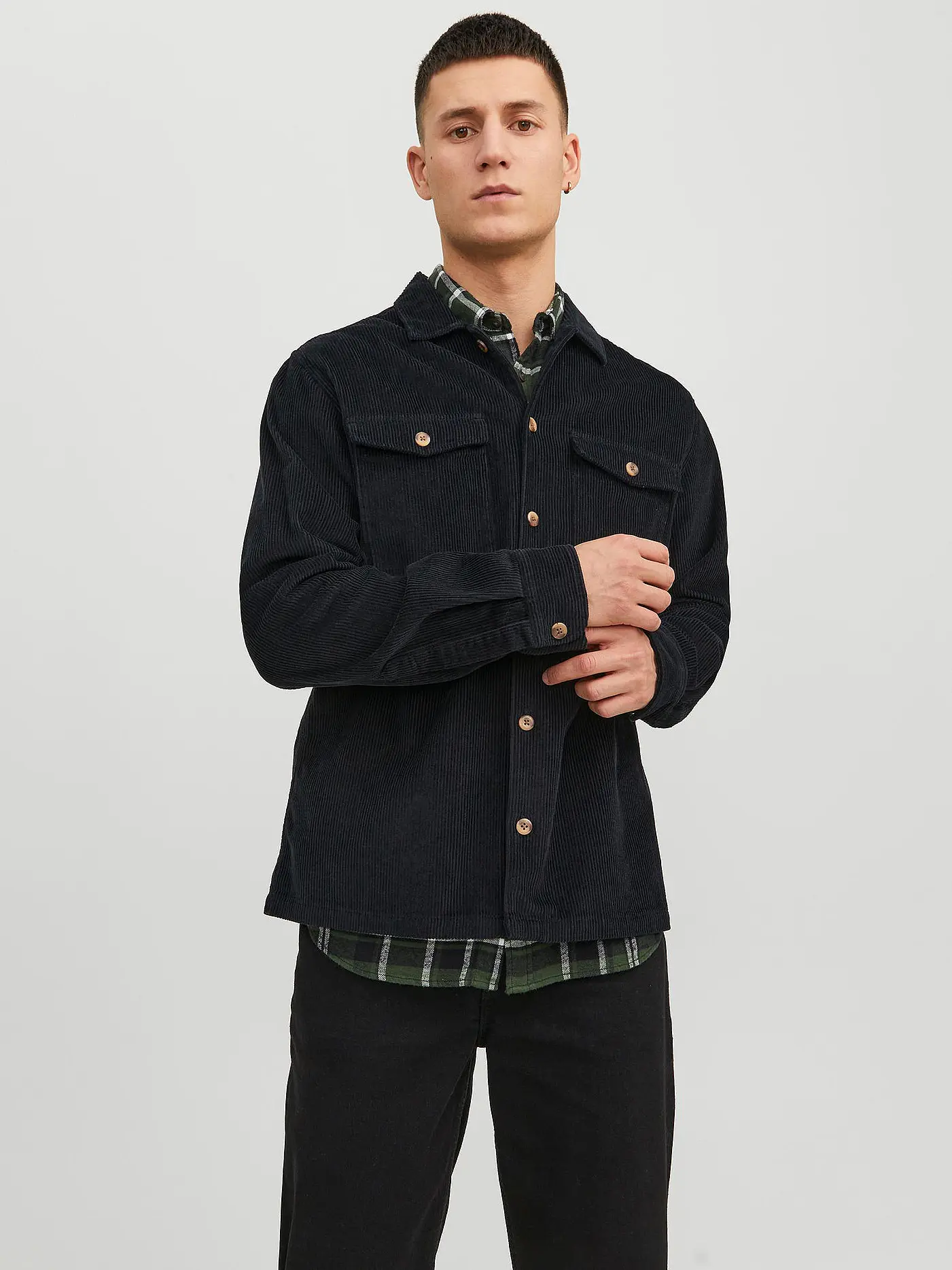 JACK & JONES | Overshirt JJEDALLAS | olive