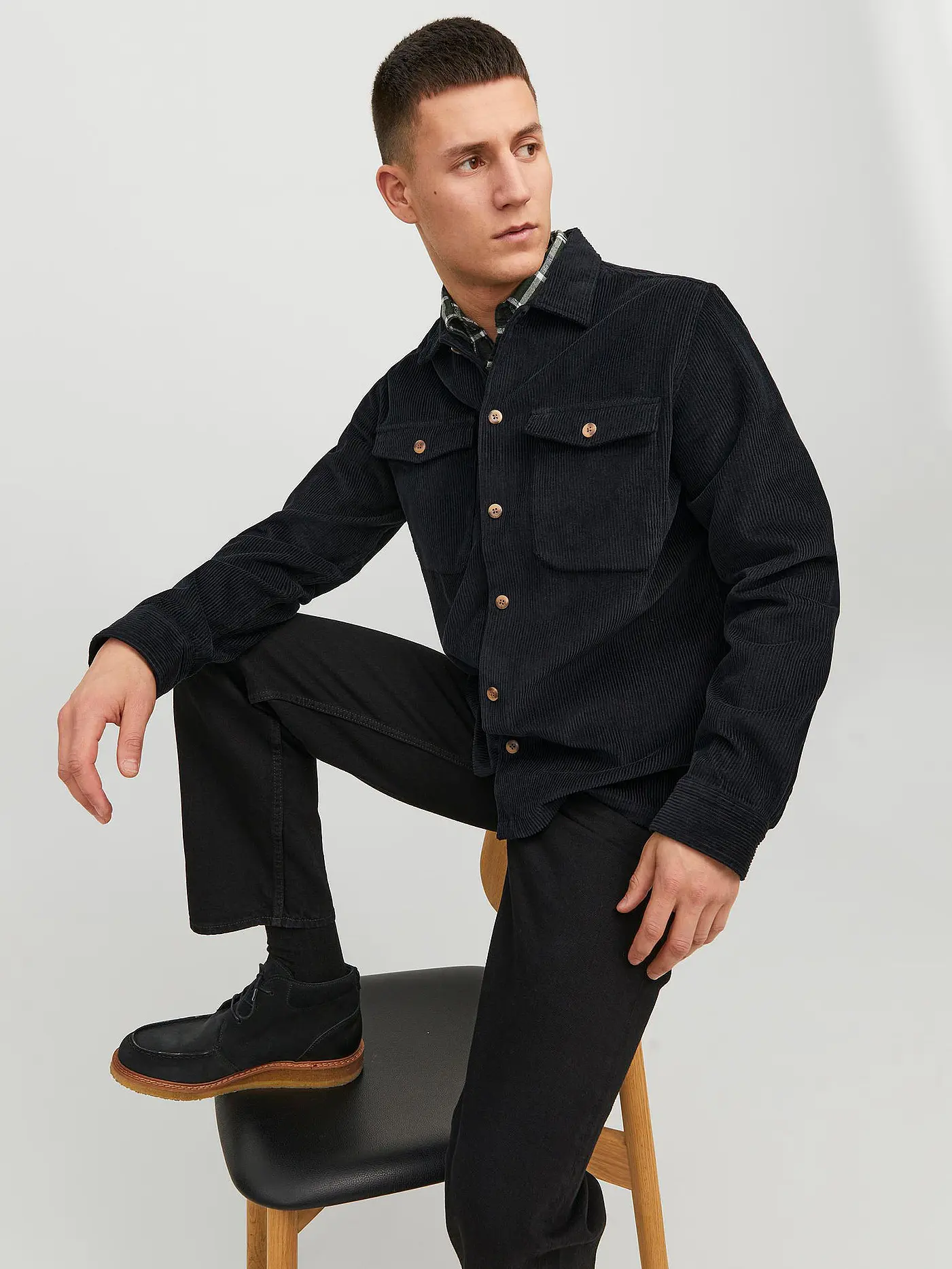 JACK & JONES | Overshirt JJEDALLAS | olive
