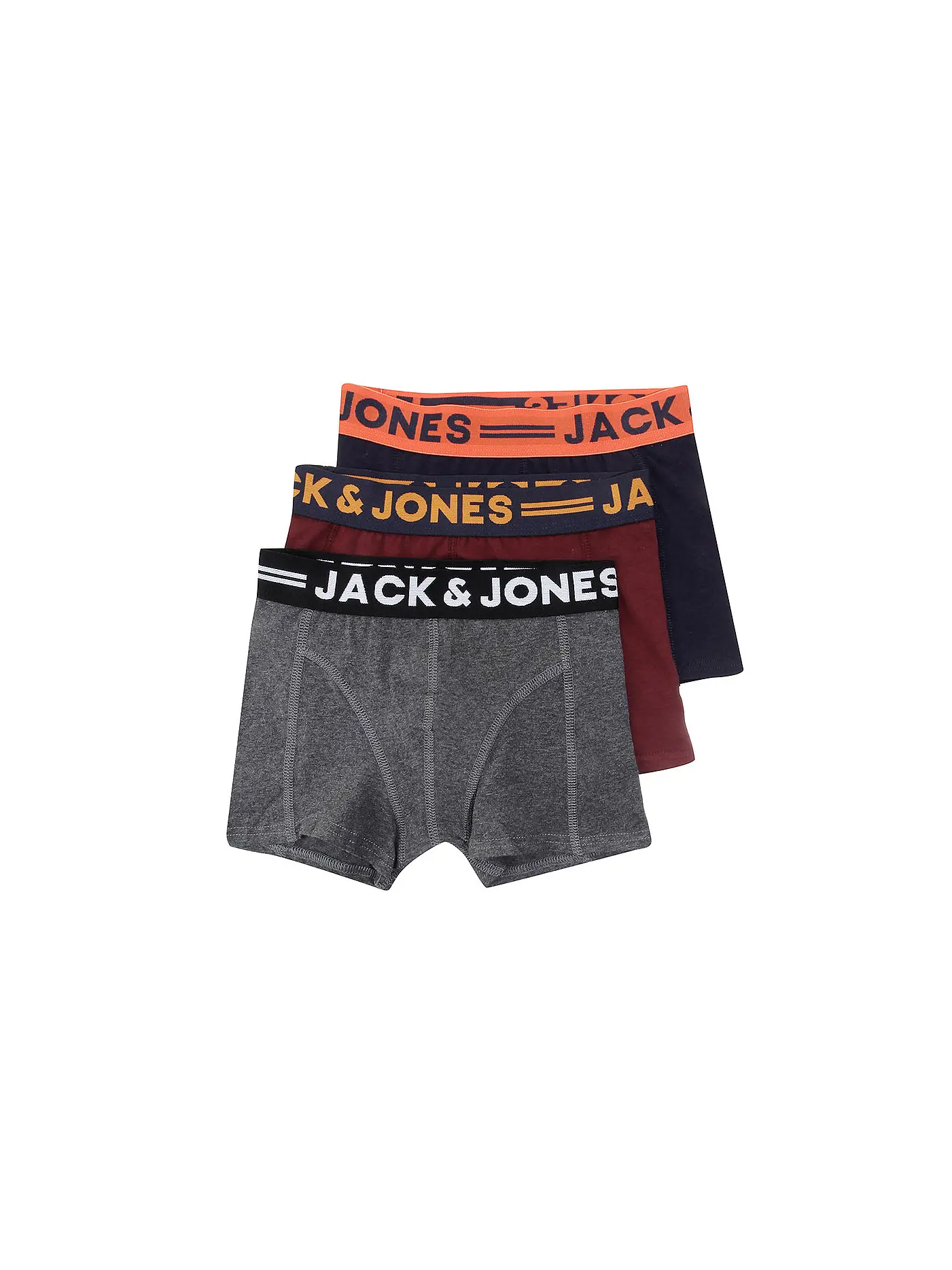 JACK & JONES | Pants  3-er Pkg.  | grau