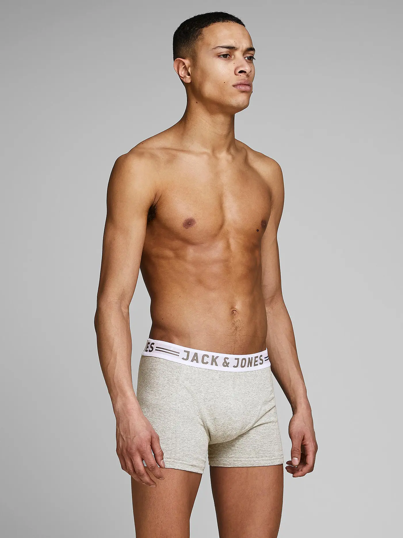 JACK & JONES | Pants 3-er Pkg. "JORSENSE" | grau