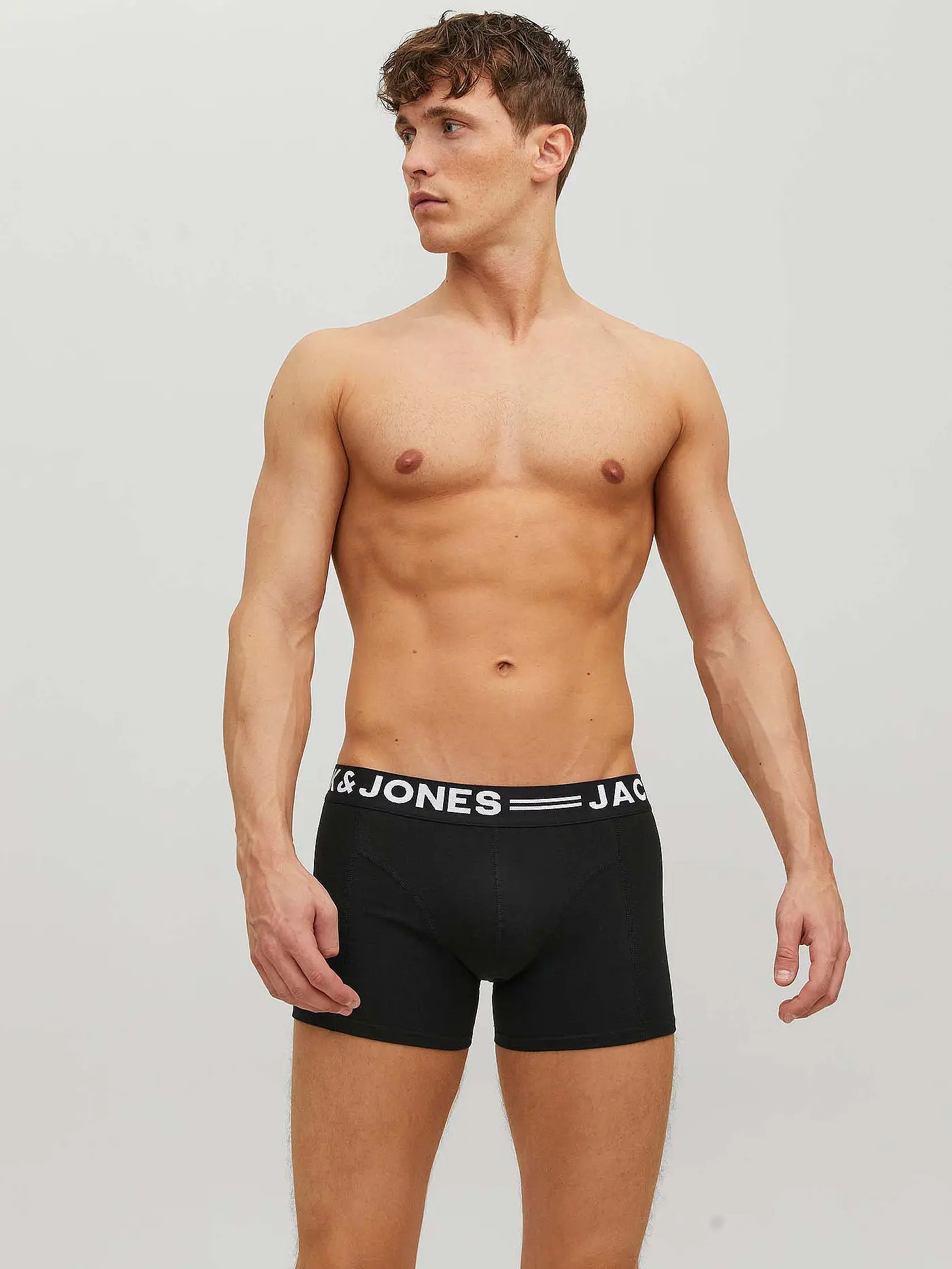 JACK & JONES | Pants 3er Pkg Sense | schwarz
