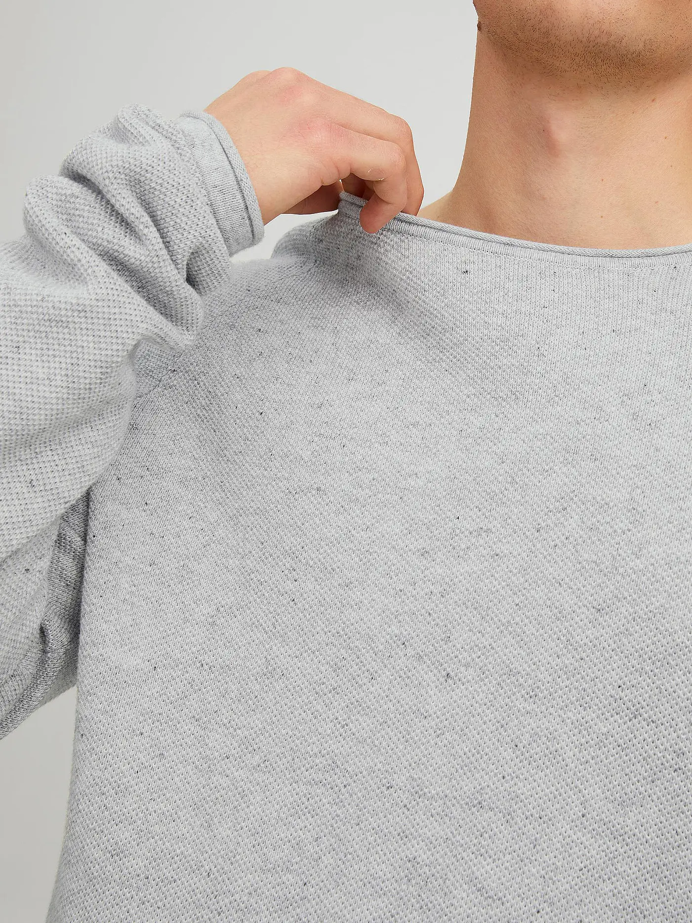 JACK & JONES | Pullover " JJEHILL " | grau