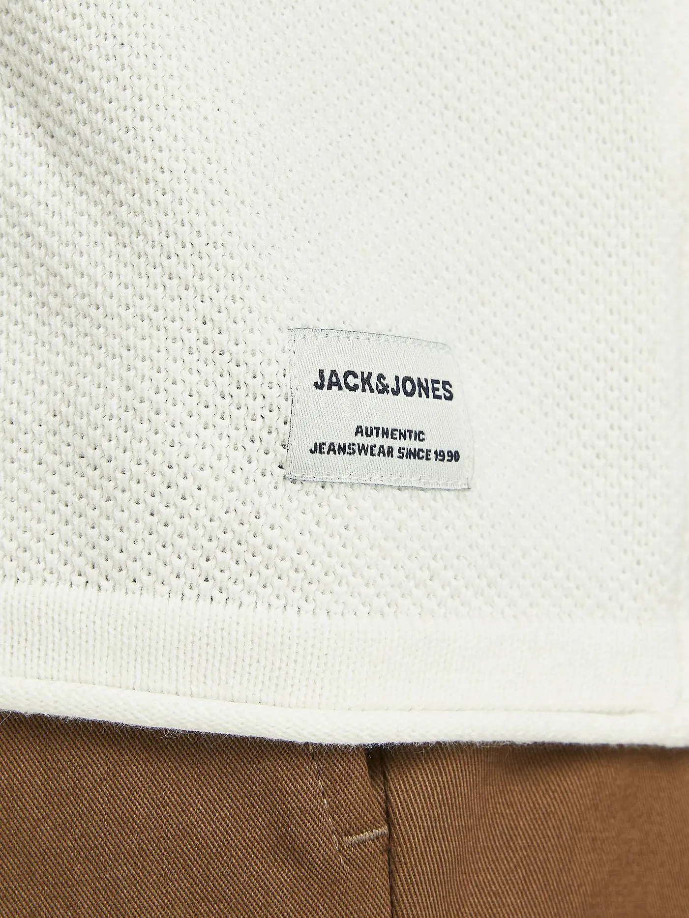 JACK & JONES | Pullover JJEHILL | weiss