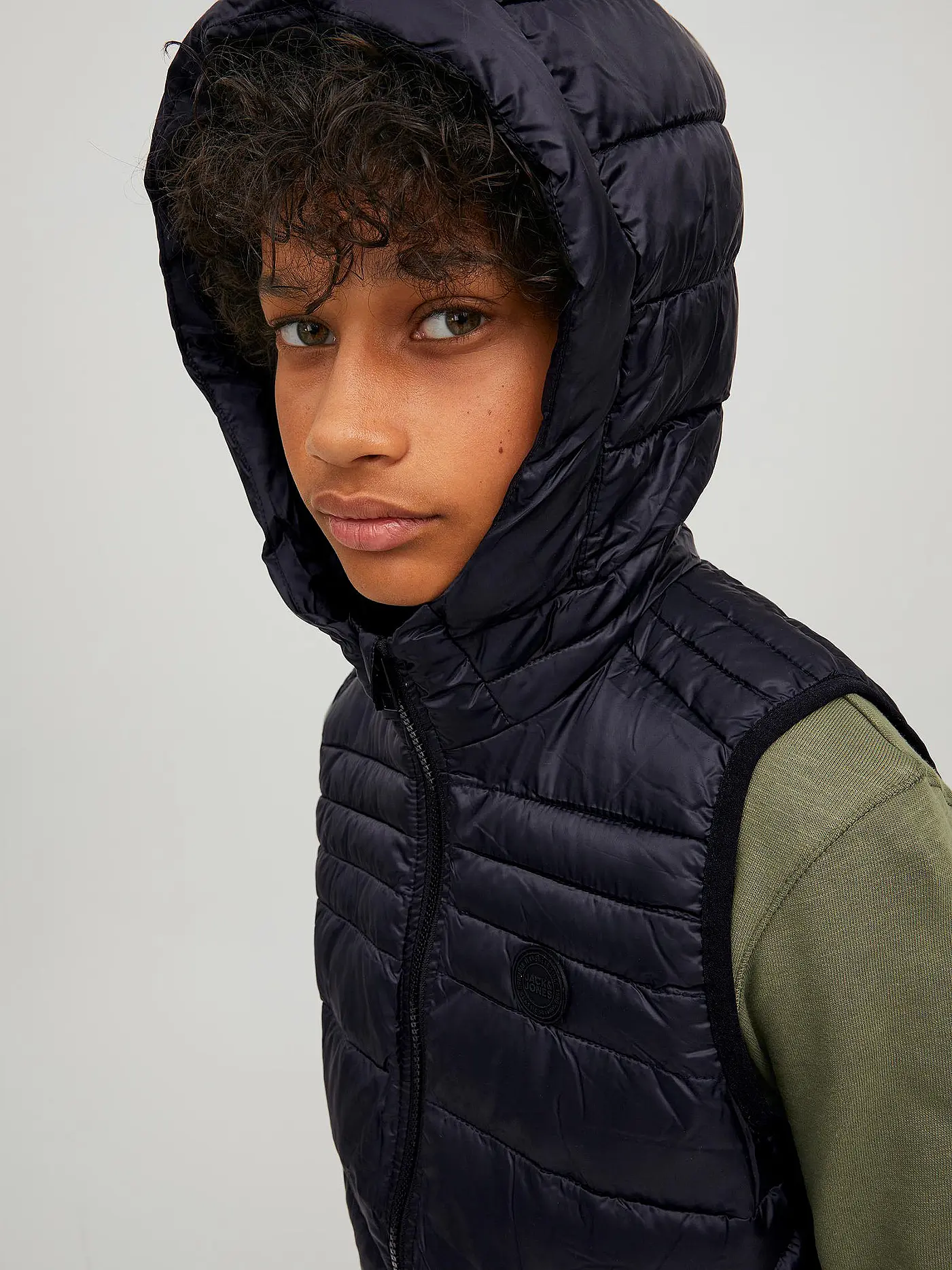 JACK & JONES | Steppgilet  JJEHERO | schwarz