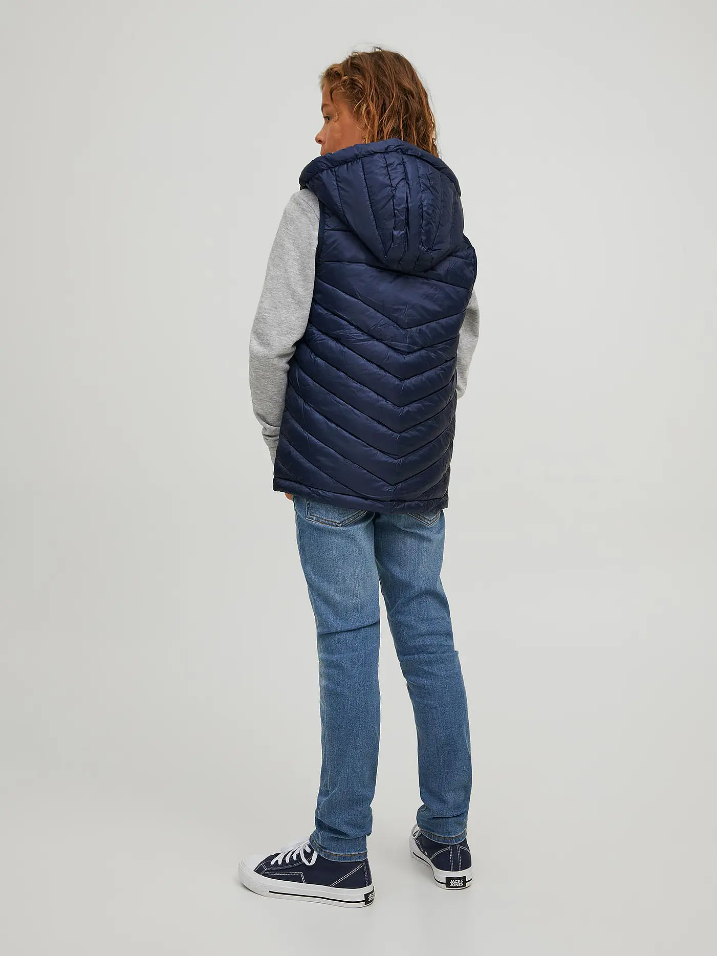 JACK & JONES | Steppgilet JJEHERO | dunkelblau
