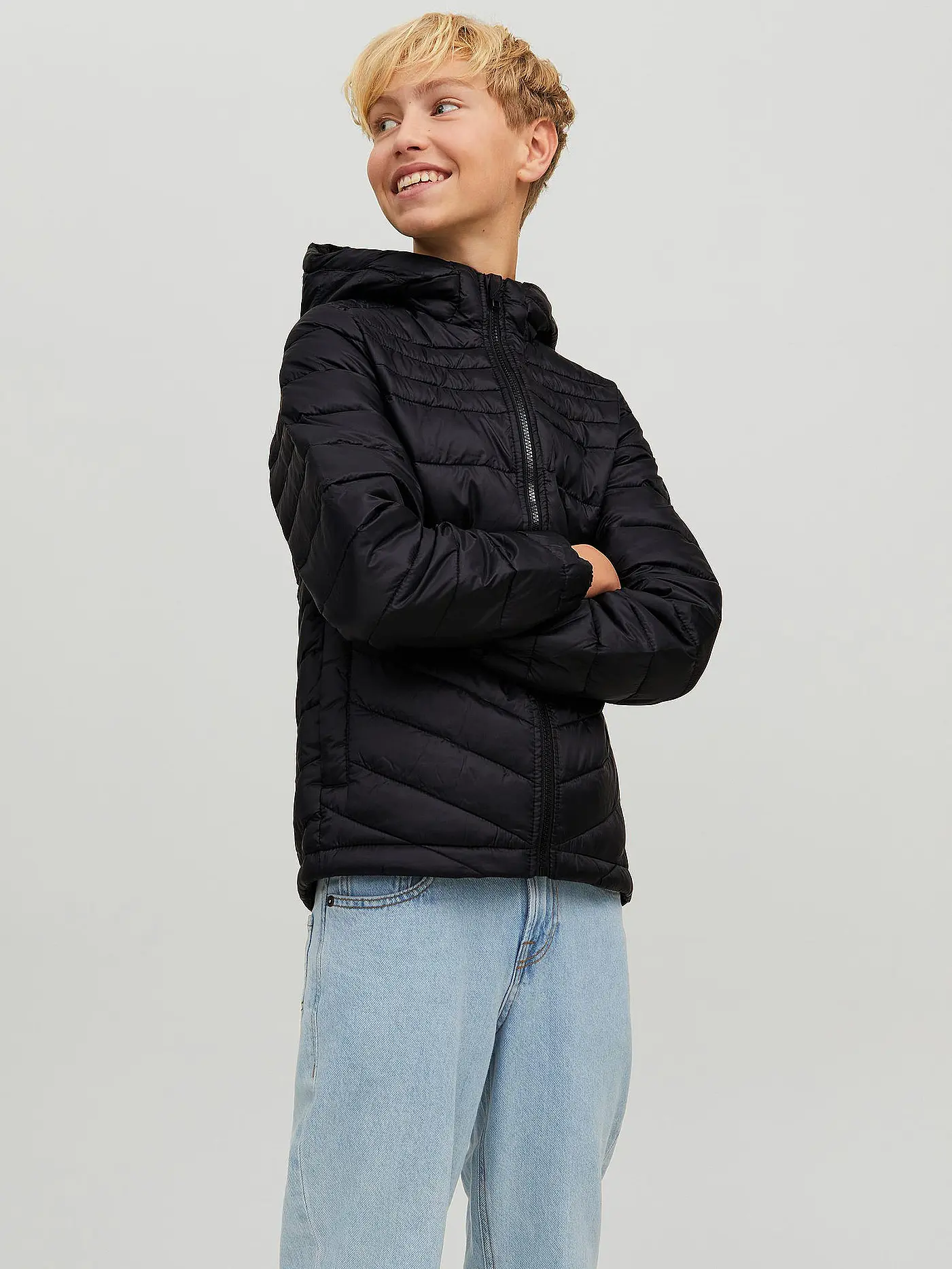 JACK & JONES | Steppjacke  JJEHERO | schwarz