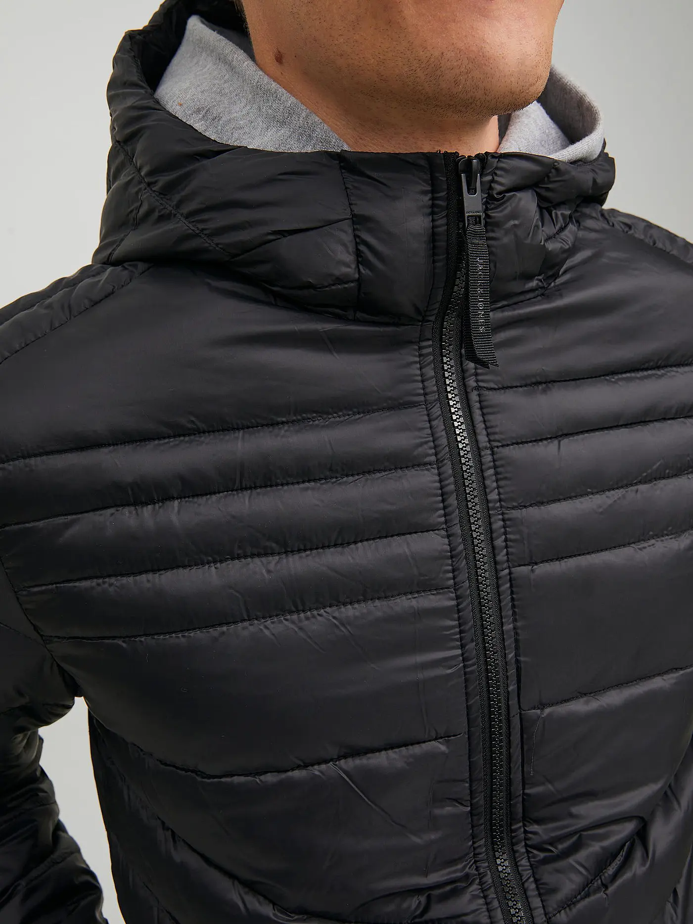 JACK & JONES | Steppjacke JJEHERO  | schwarz