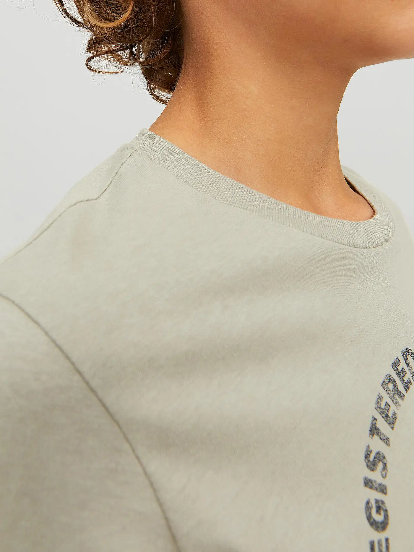 JACK & JONES | T-Shirt JJEJEANS  | beige