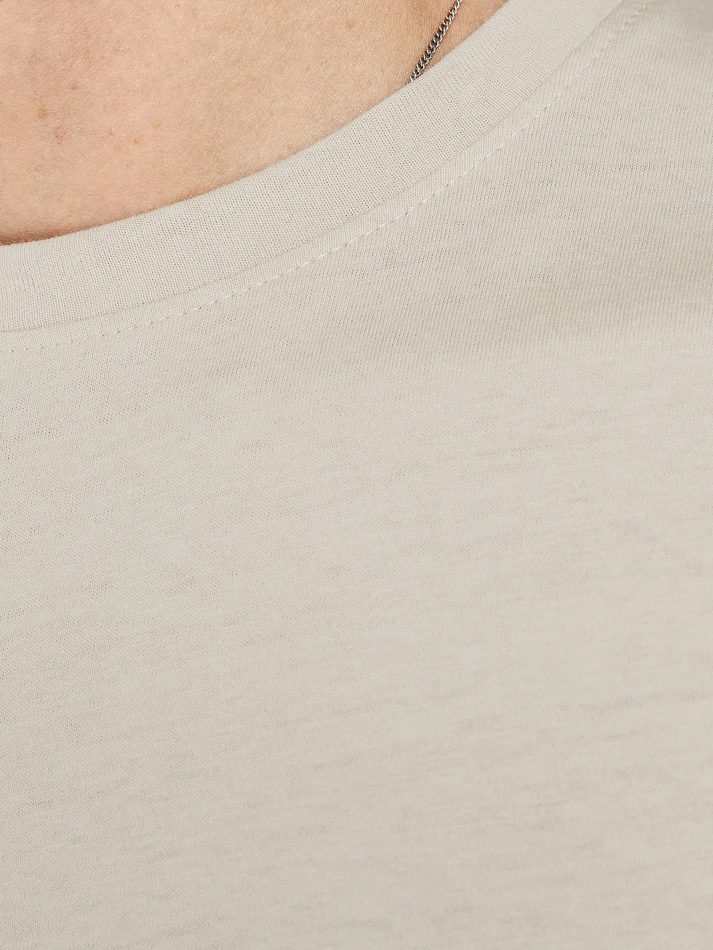 JACK & JONES | T-Shirt JJENOA  | beige