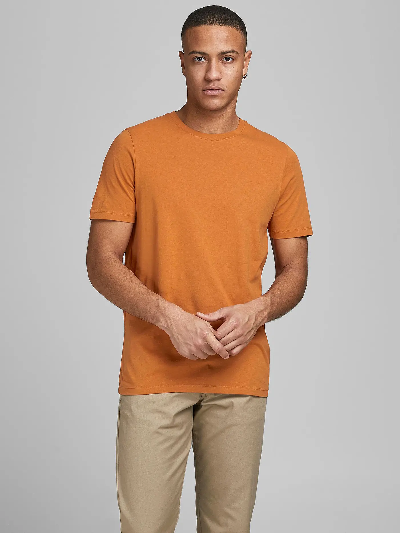 JACK & JONES | T-Shirt JJEORGANIC | orange