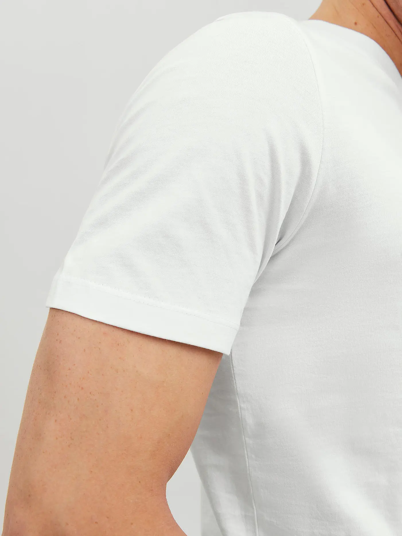 JACK & JONES | T-Shirt JJEORGANIC | weiss