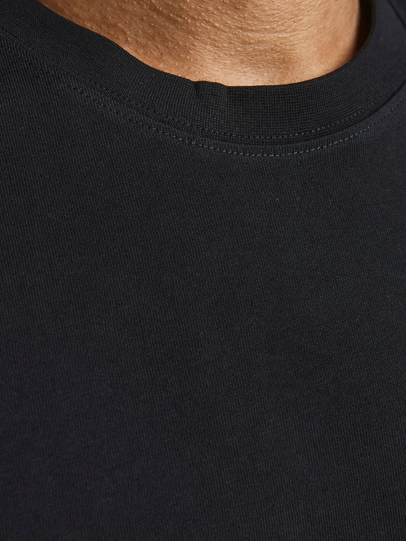 JACK & JONES | T-Shirt JJERELAXED  | schwarz