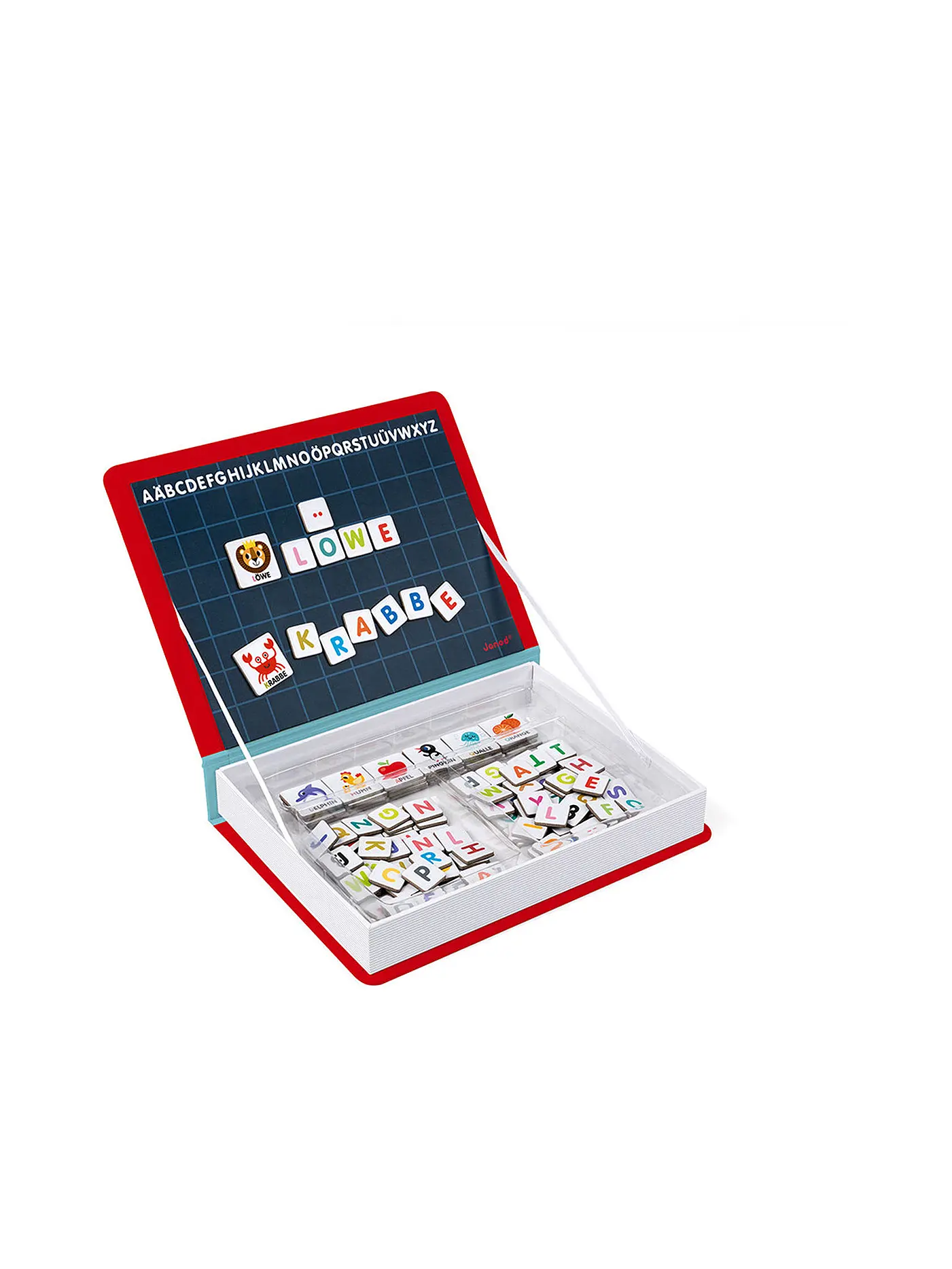 JANOD | Magnetbuch - Alphabet Deutsch | keine Farbe