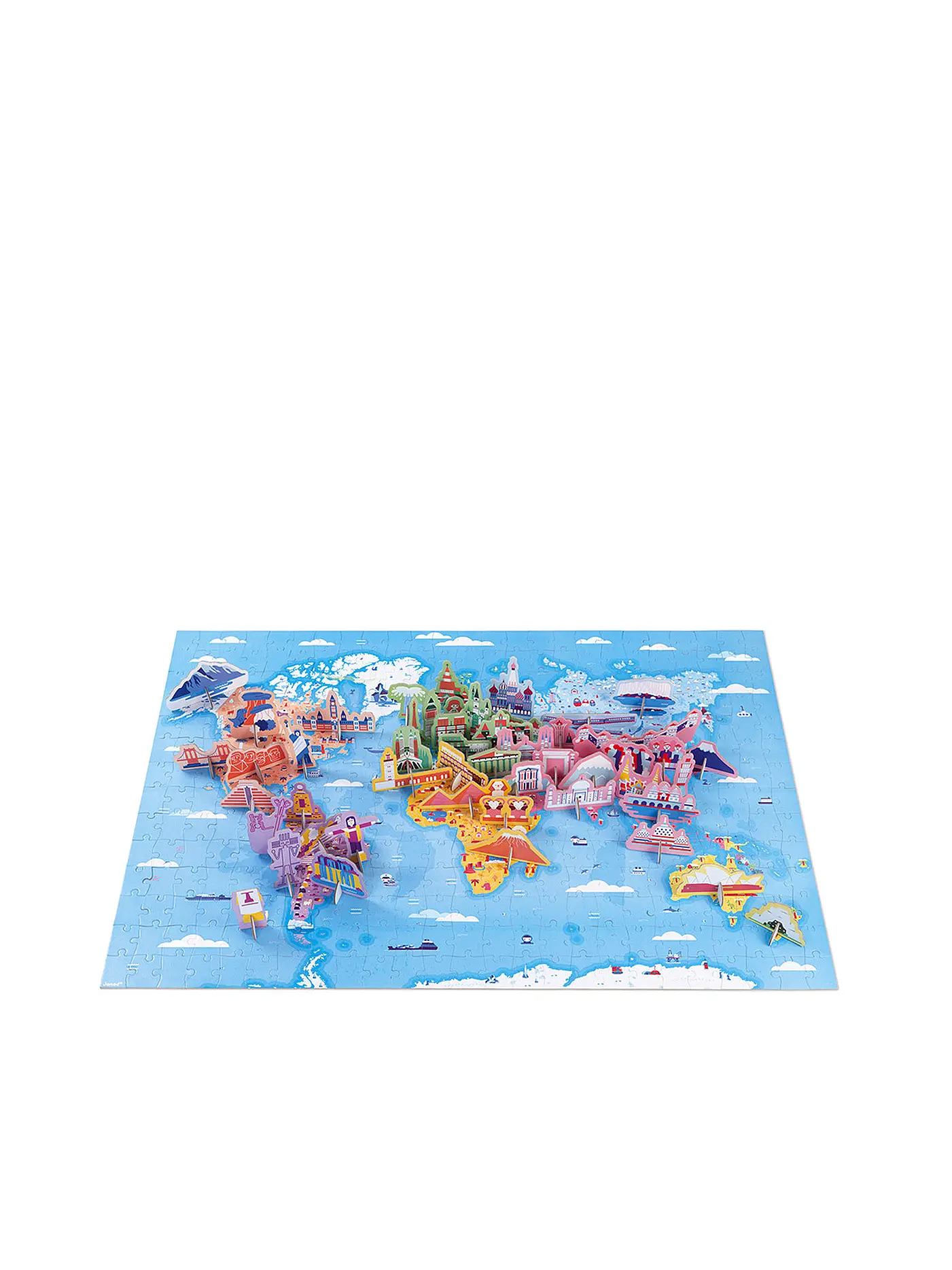 JANOD | Puzzle - Sehenswürdigkeiten | keine Farbe