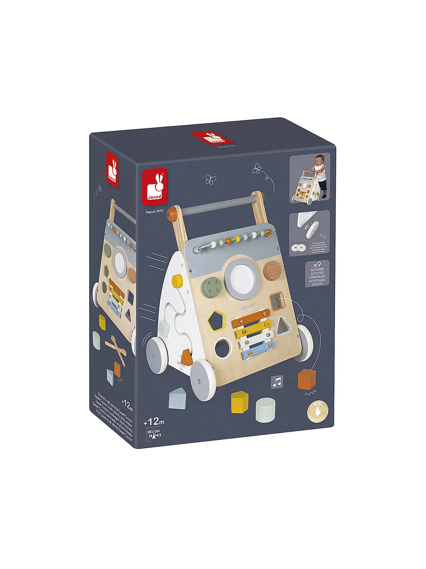 JANOD | Sweet Cocoon Laufwagen Multi  | bunt