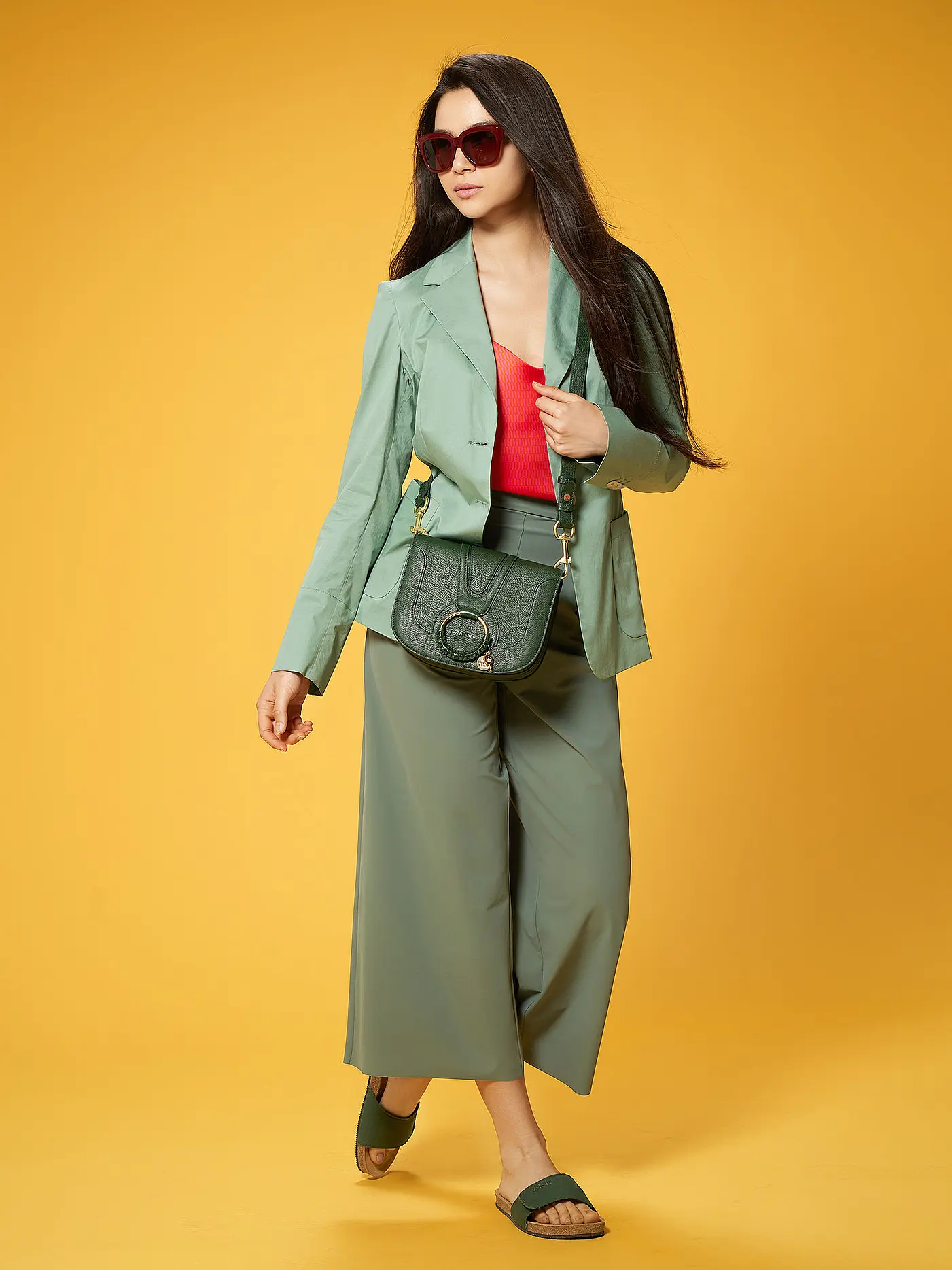 JAPAN TKY | Culotte Kona | grün