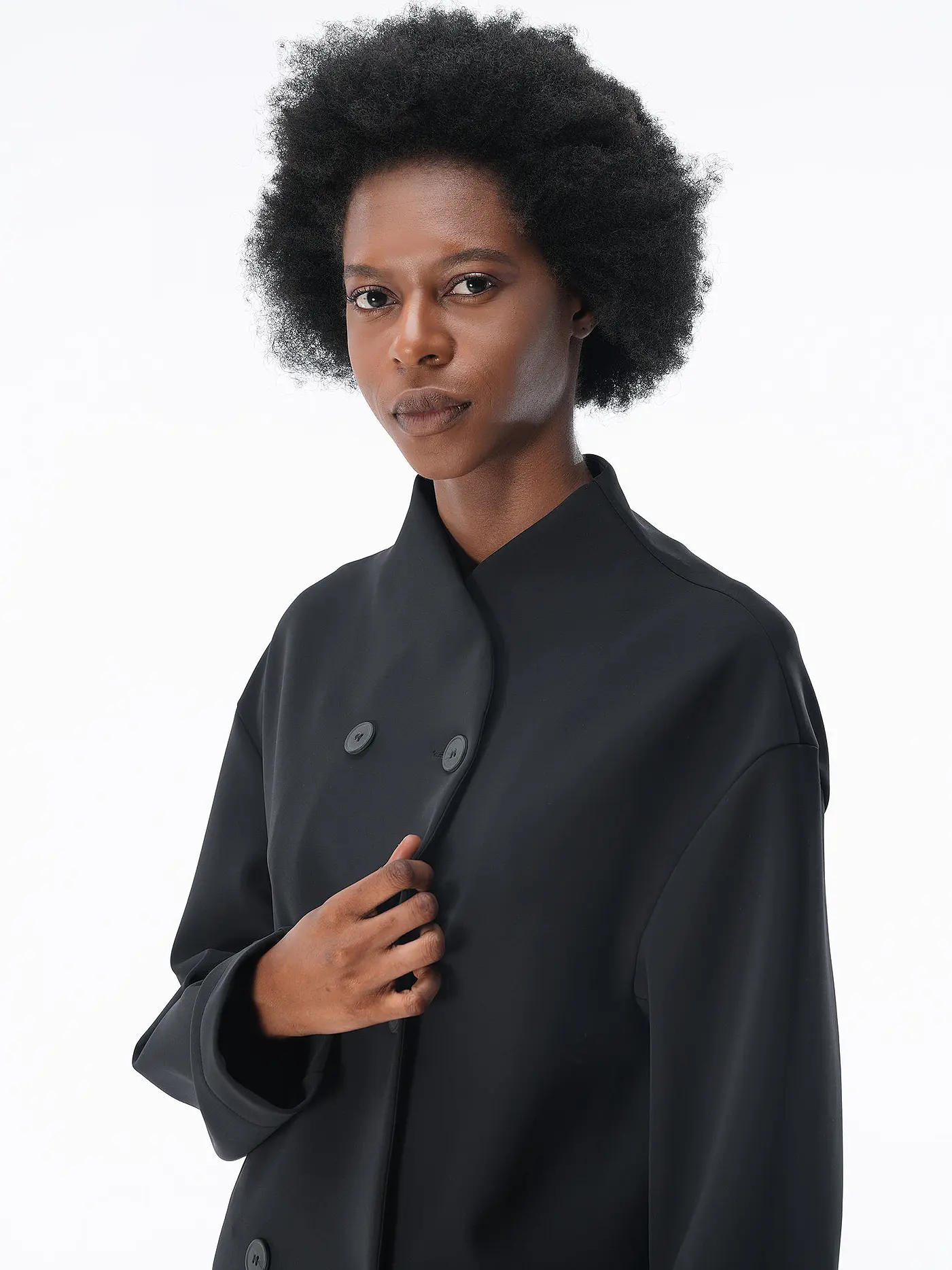 JAPAN TKY | Jerseyblazer NORITA BRUSHE | schwarz