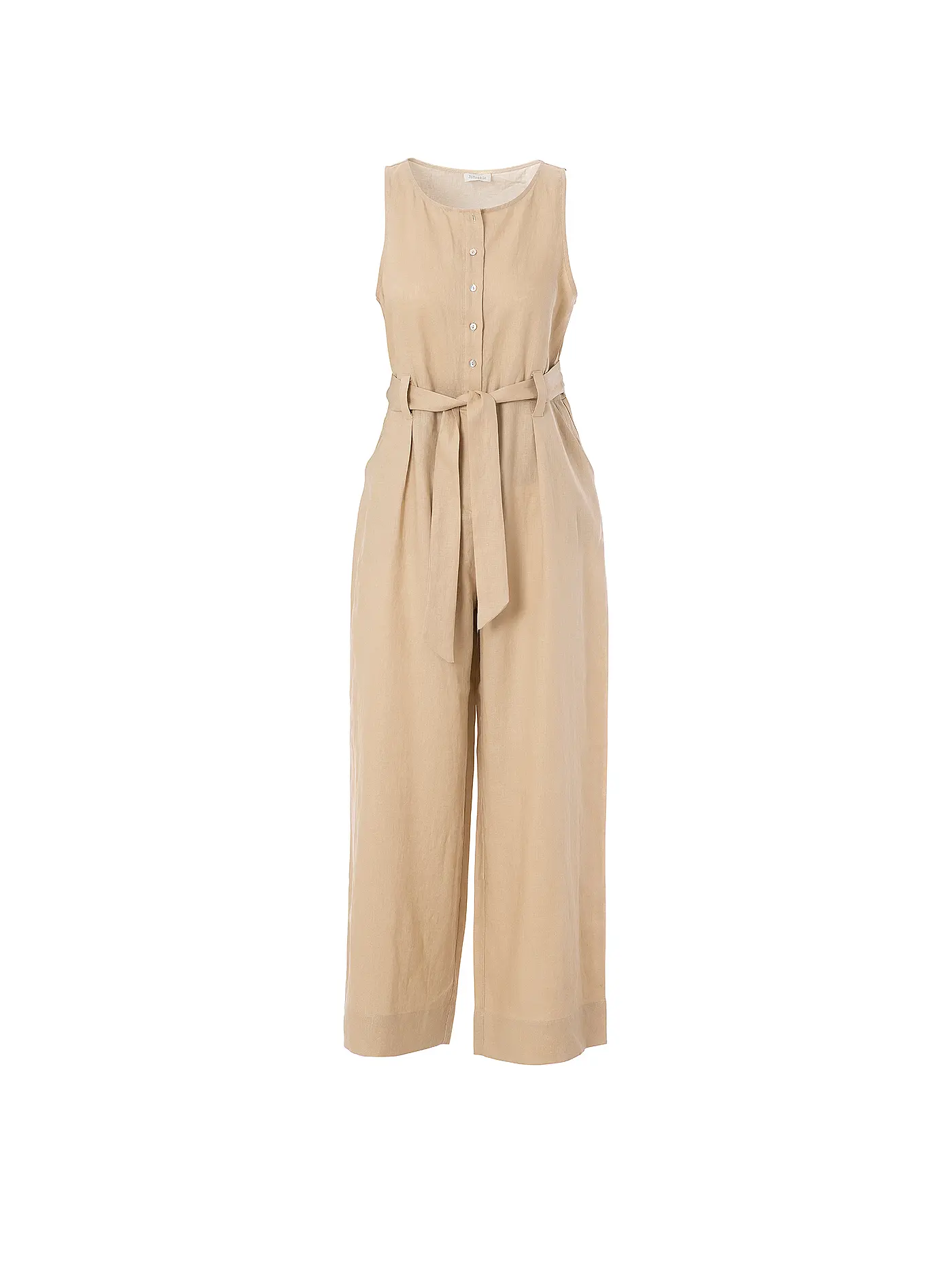 JC SOPHIE | Leinen Jumpsuit TIMMY | beige