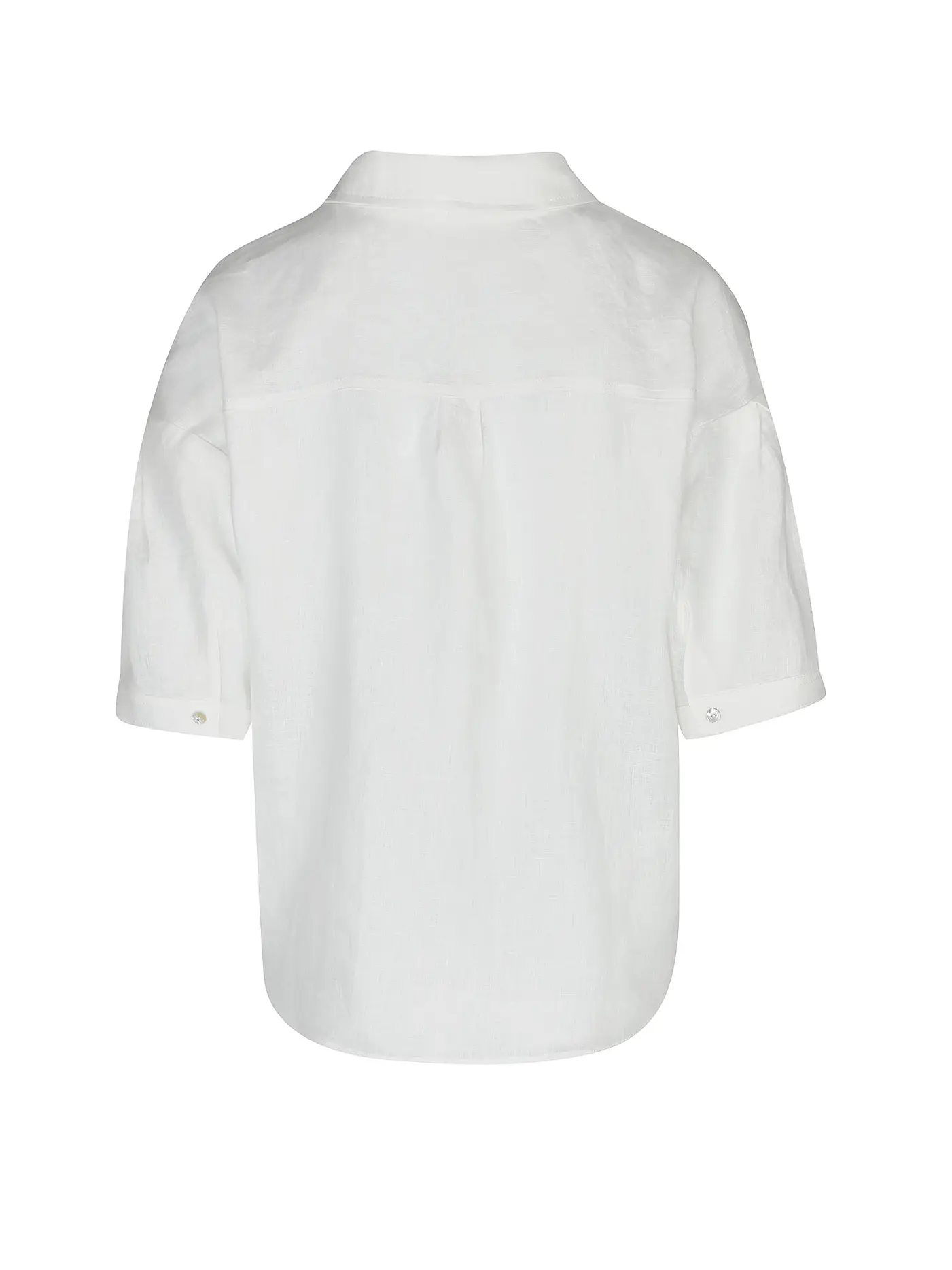 JC SOPHIE | Leinenbluse TESSA | weiss