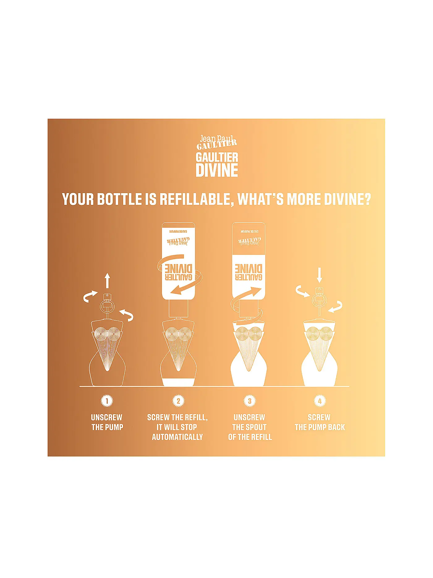 JEAN PAUL GAULTIER | DIVINE Eau de Parfum Refill 200ml | keine Farbe