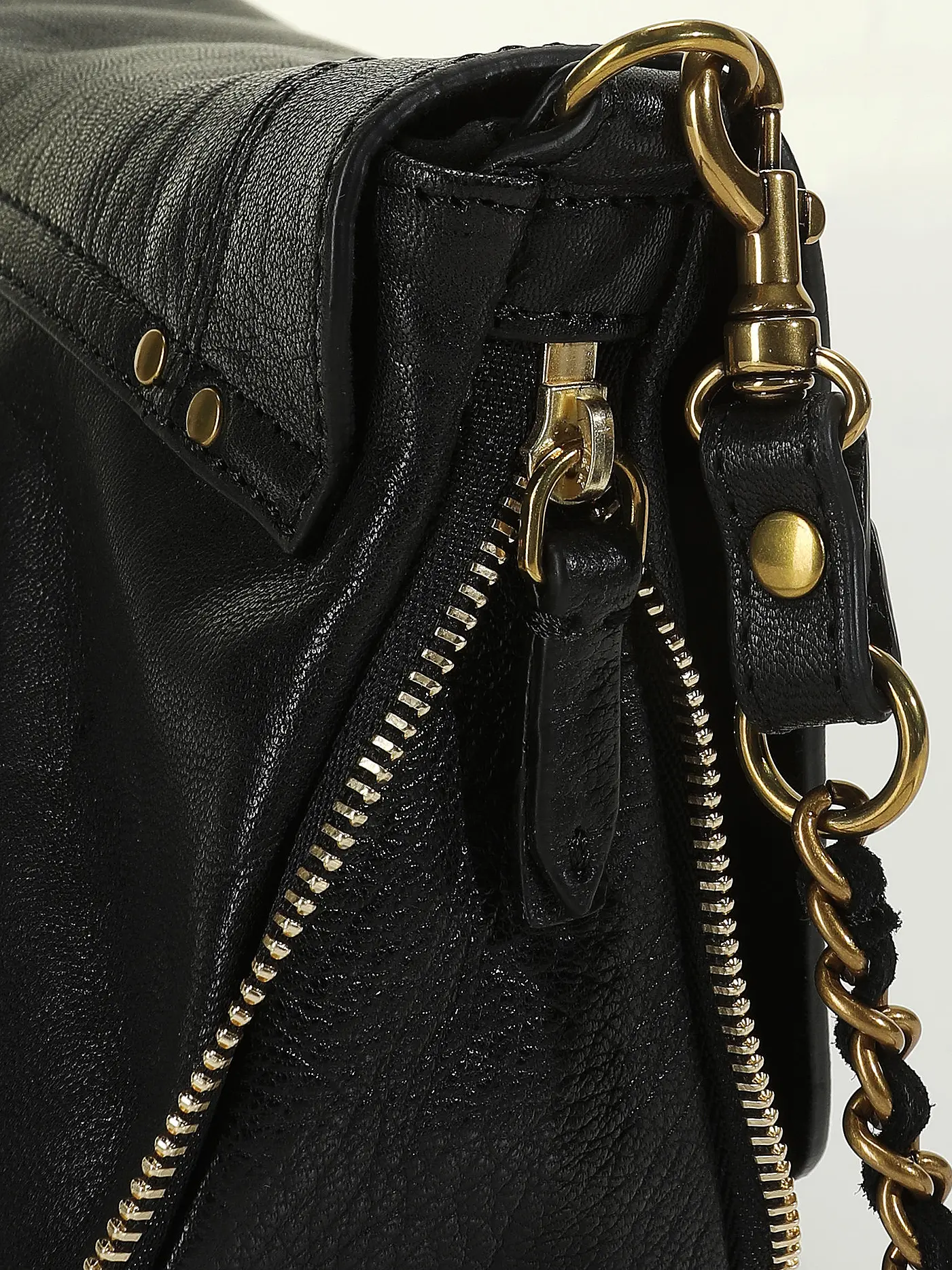 JEROME DREYFUSS | Ledertasche - Mini Bag BOBI S | schwarz