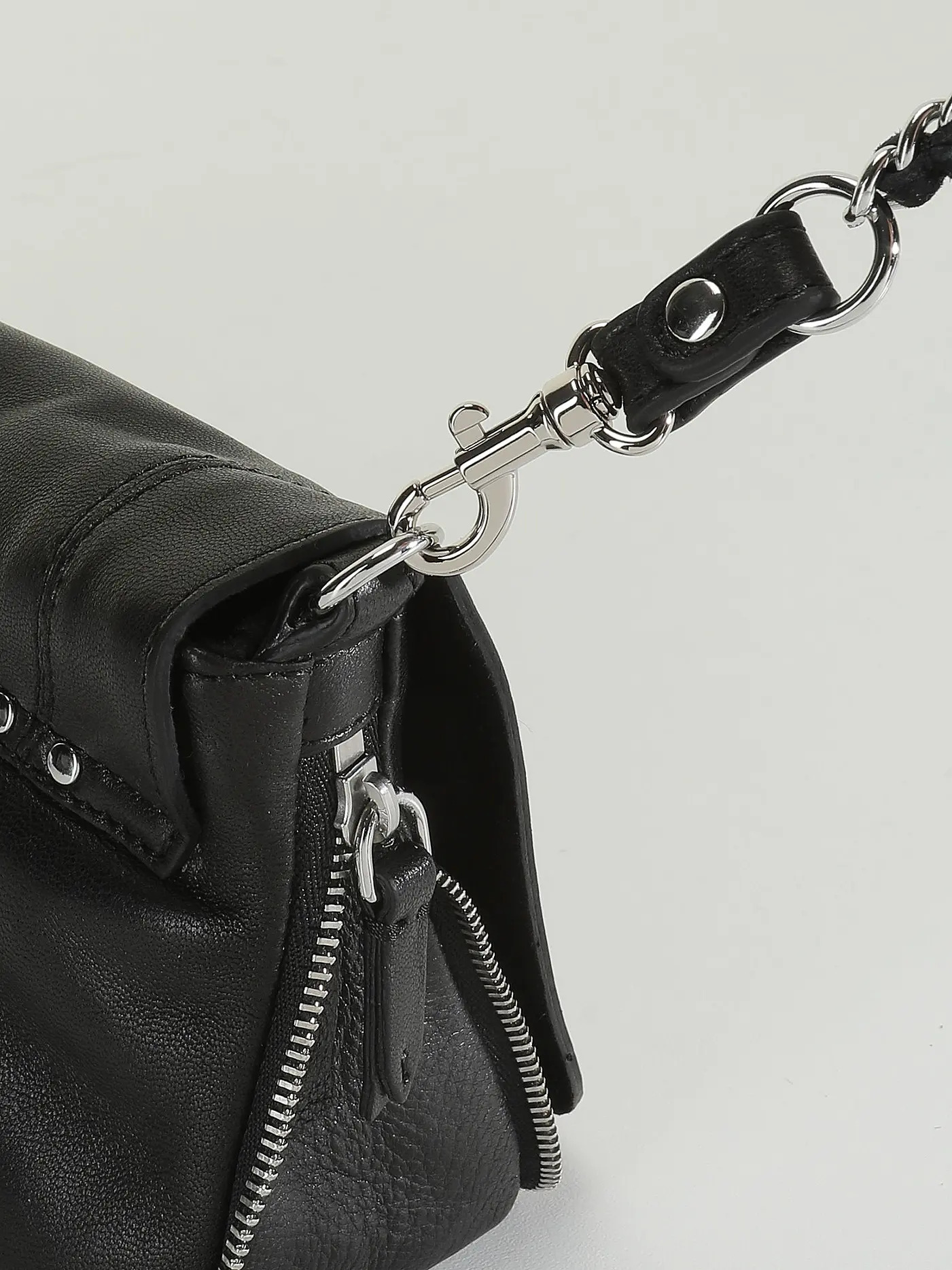 JEROME DREYFUSS | Ledertasche - Mini Bag BOBI S | schwarz