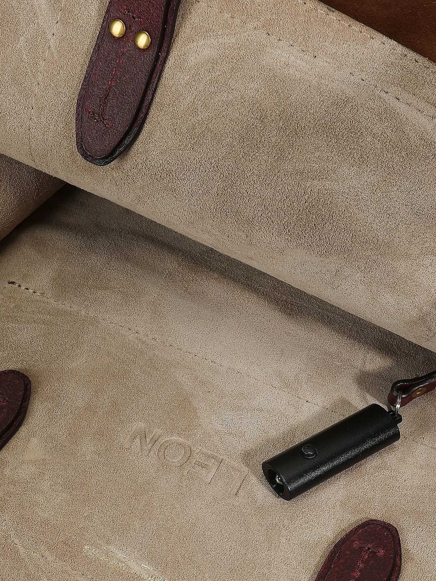 JEROME DREYFUSS | Ledertasche - Shopper LEON L | braun