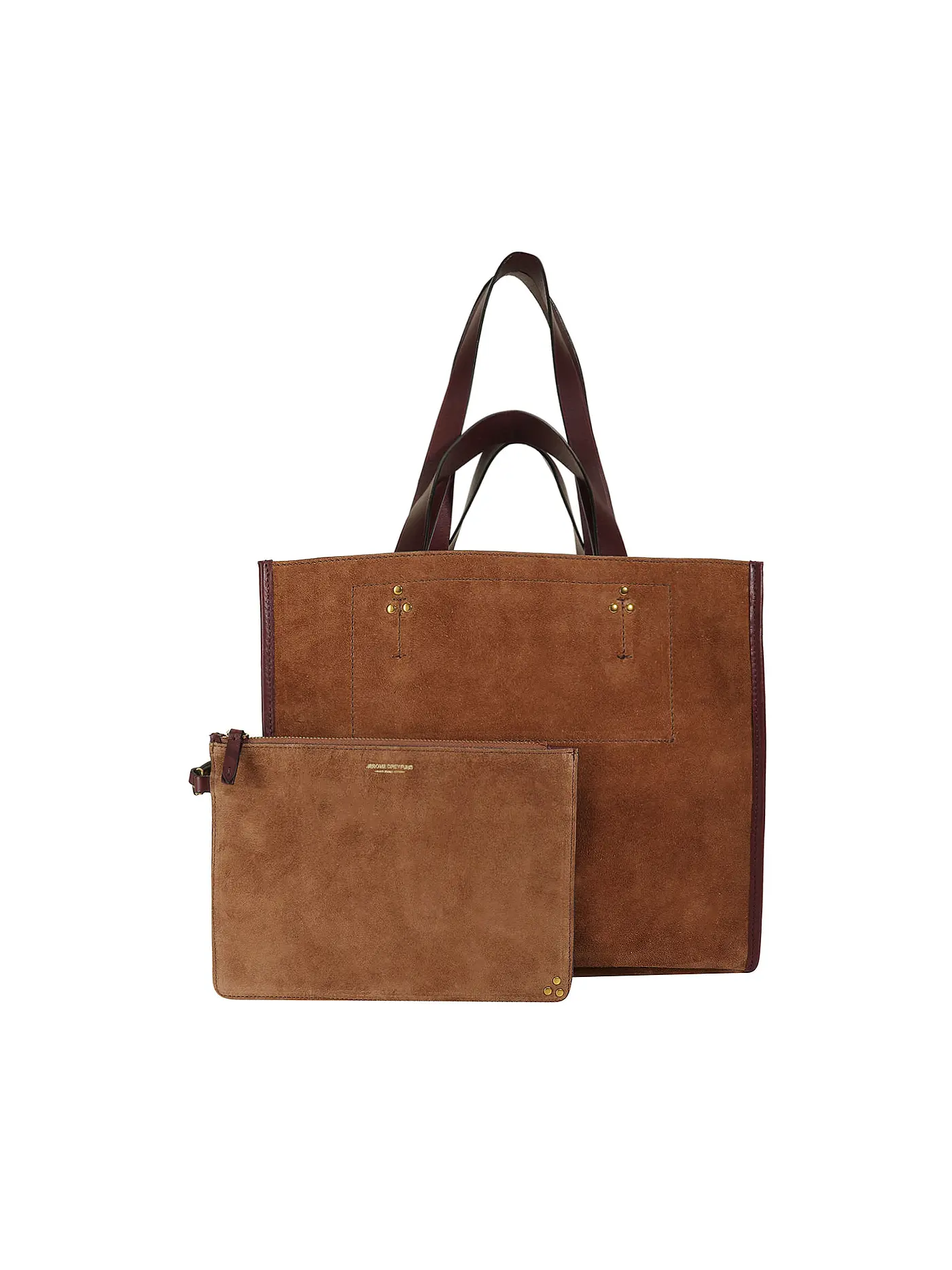 JEROME DREYFUSS | Ledertasche - Shopper LEON M | braun