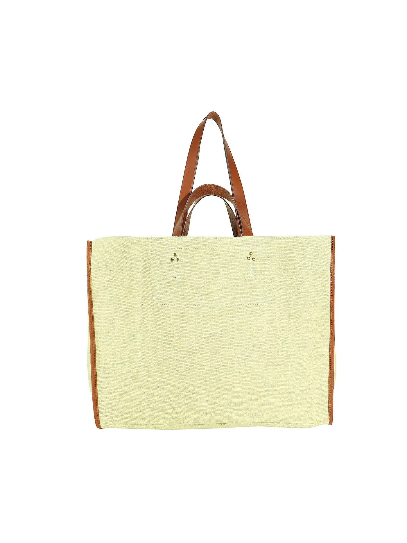 JEROME DREYFUSS | Leinentasche - Shopper LEON Large | gelb