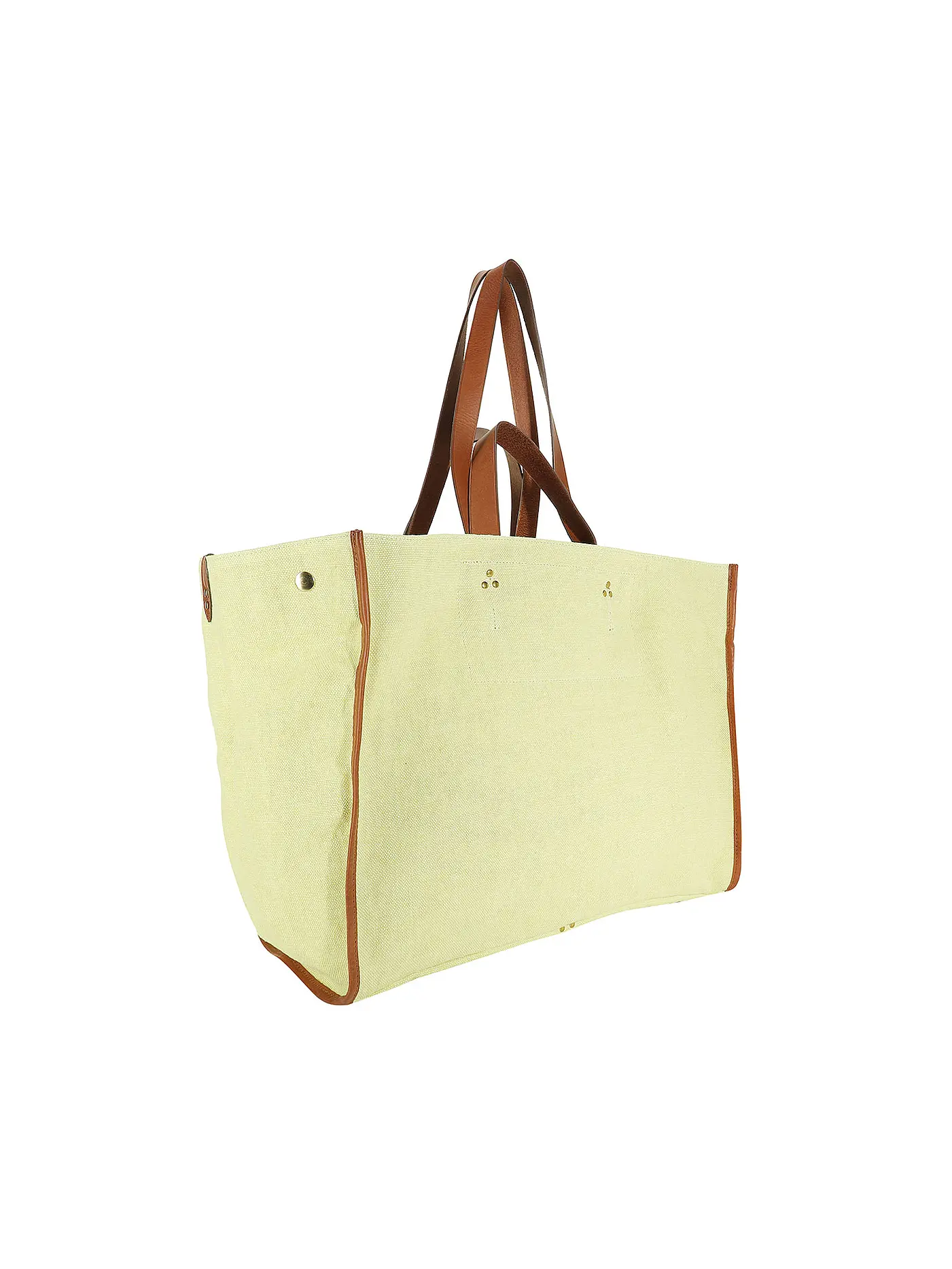JEROME DREYFUSS | Leinentasche - Shopper LEON Large | gelb