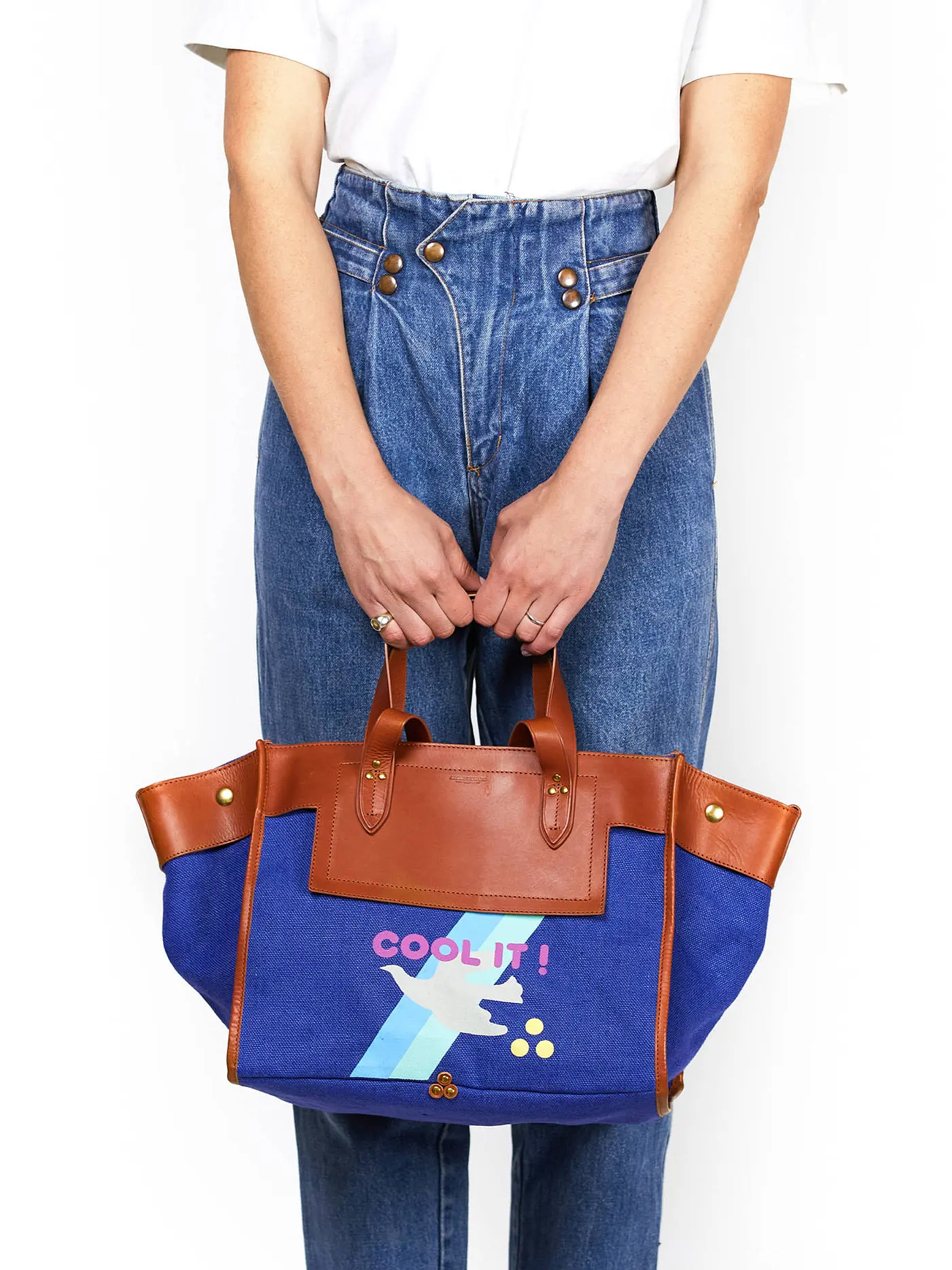 JEROME DREYFUSS | Tasche - Shopper Leon Ranch M | blau