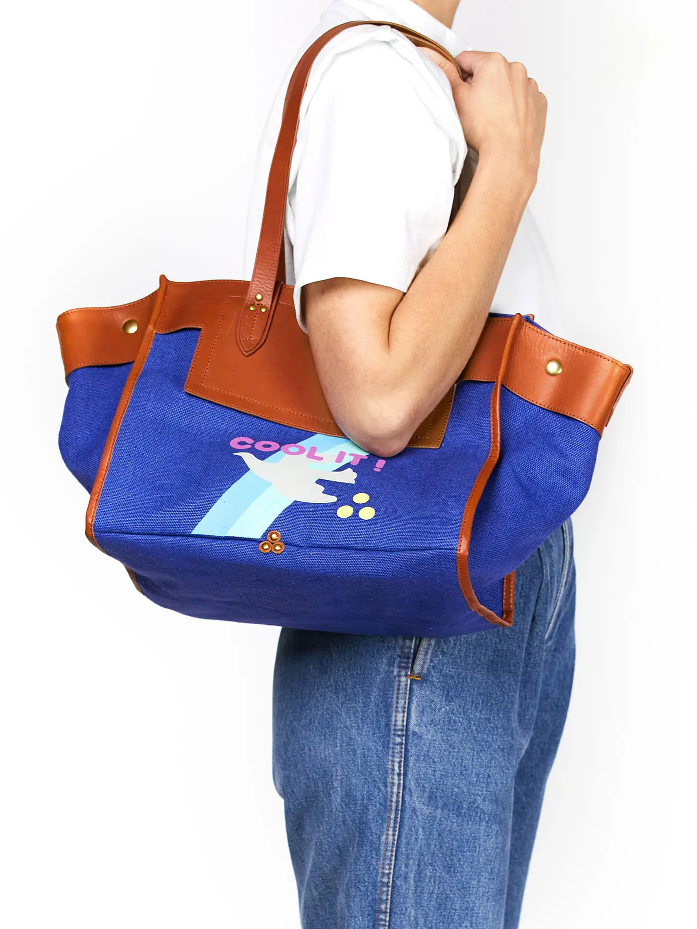 JEROME DREYFUSS | Tasche - Shopper Leon Ranch M | blau