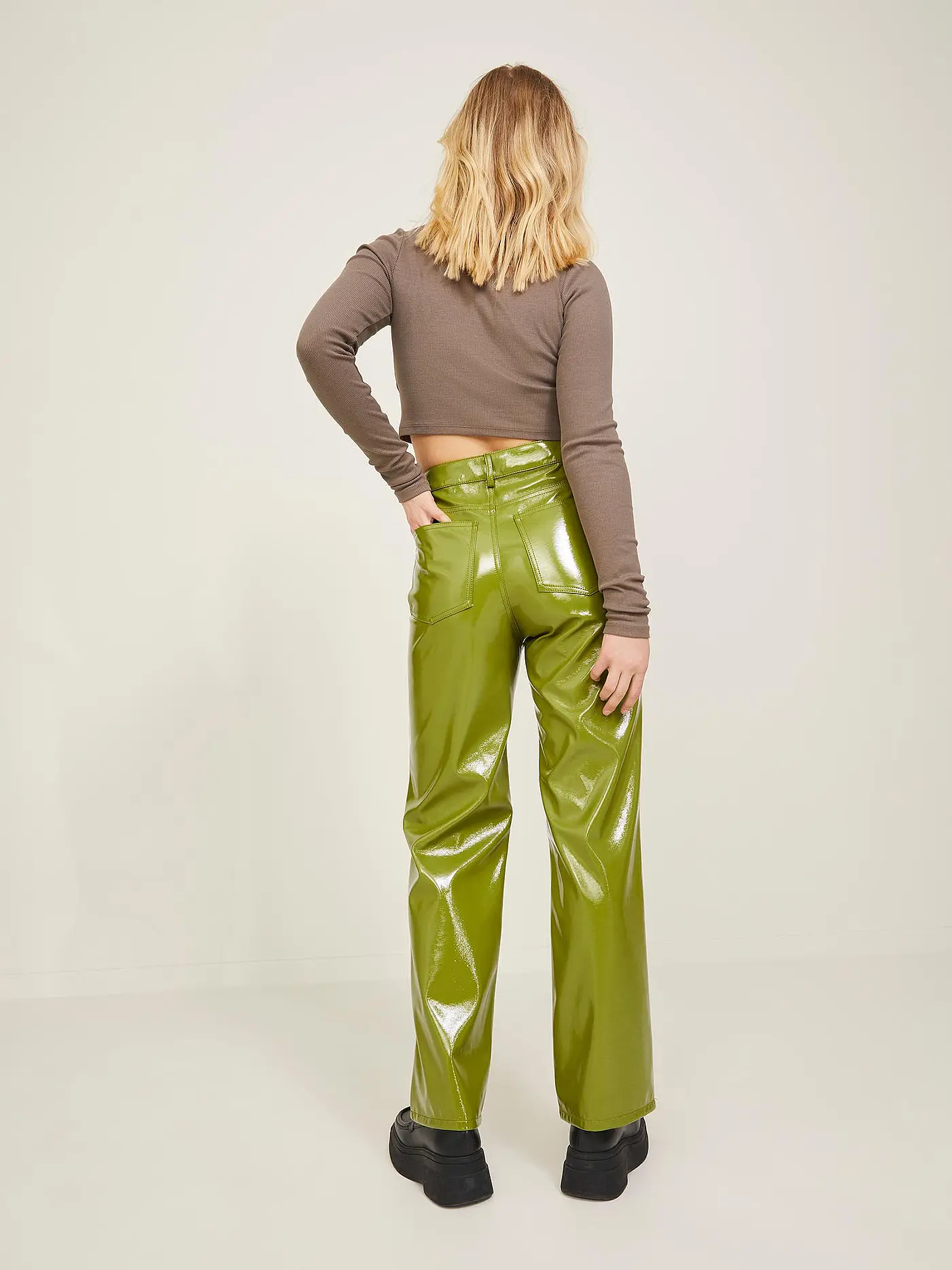 JJXX | Hose Straight Fit Kenya | grün