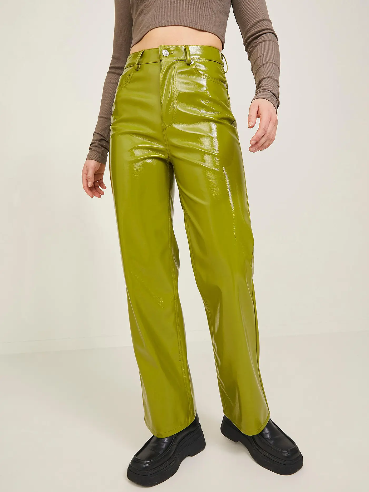 JJXX | Hose Straight Fit Kenya | grün
