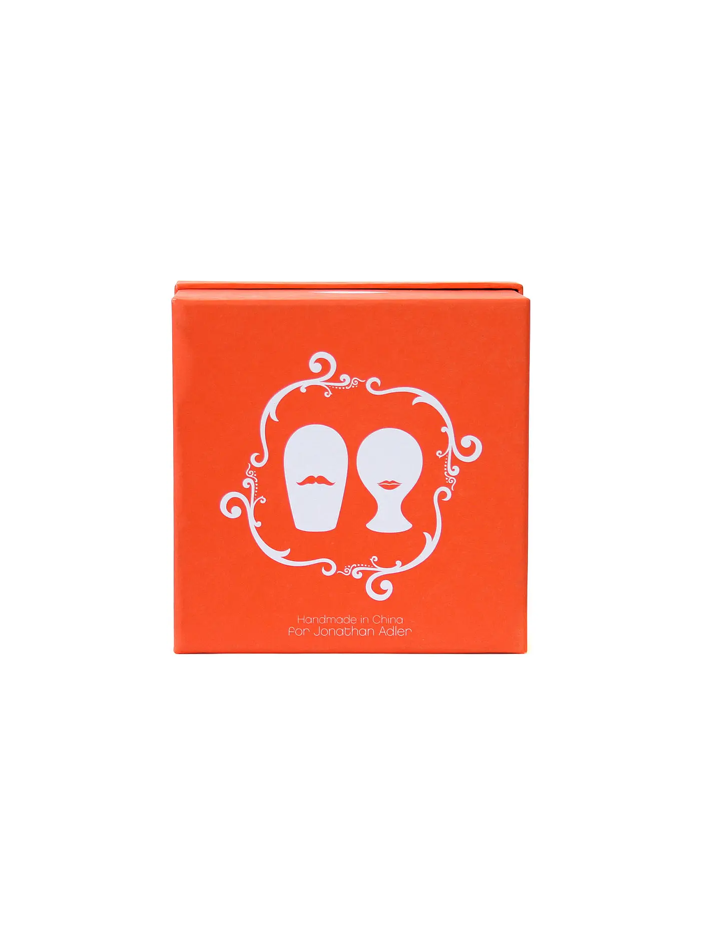 JONATHAN ADLER | Salz- und Pfefferstreuer Set MR.&MRS. 9cm White | weiss
