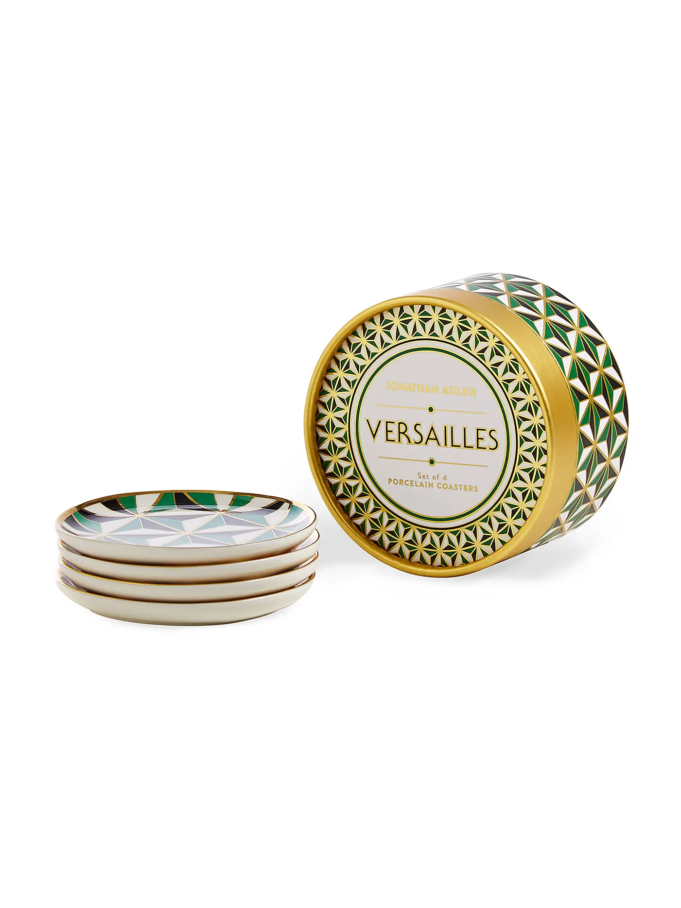 JONATHAN ADLER | Untersetzer 4-er Set VERSAILLES Multi | bunt
