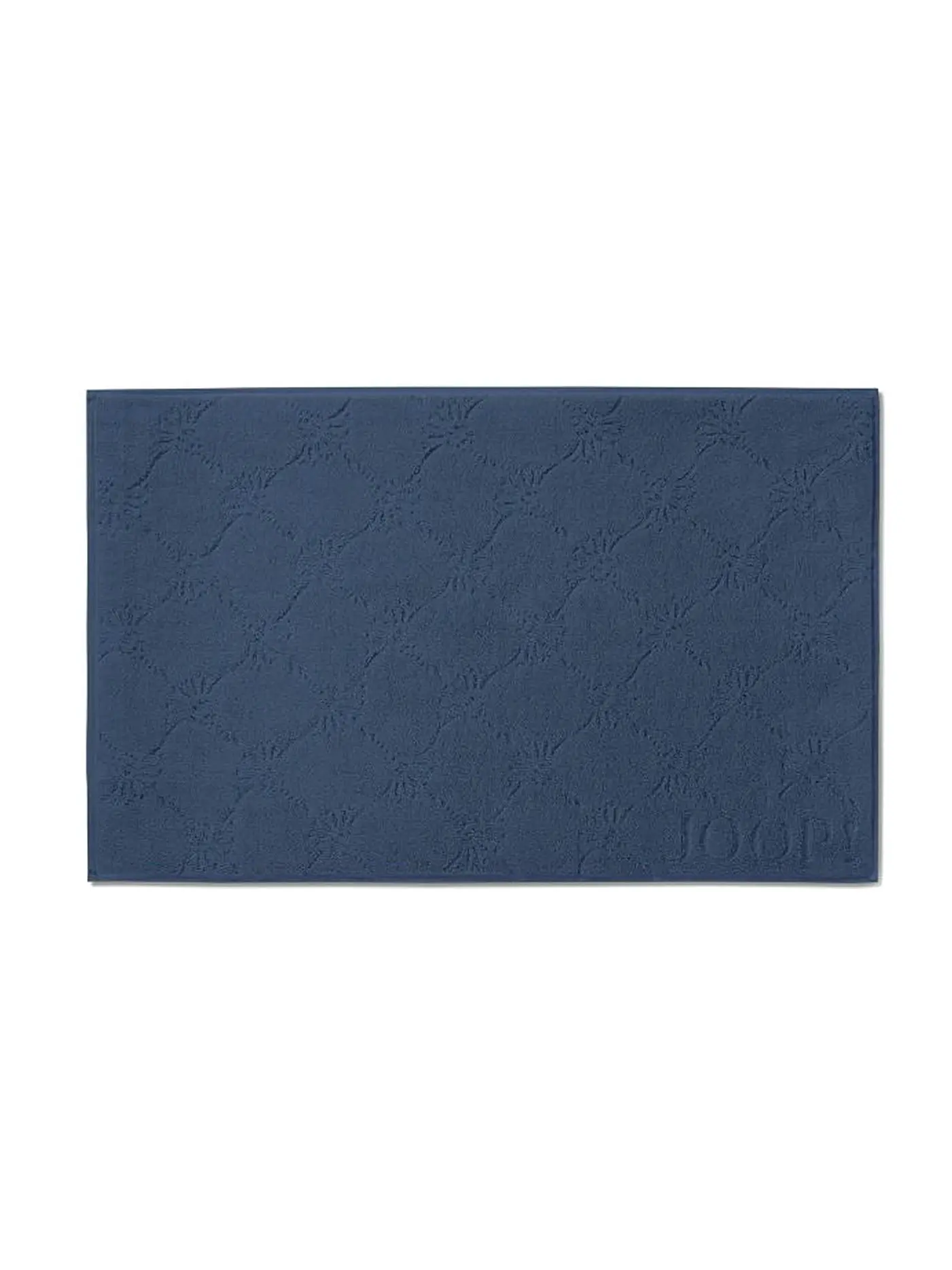 JOOP | Badematte "Cornflower Uni" 50x80cm (Marine) | dunkelblau