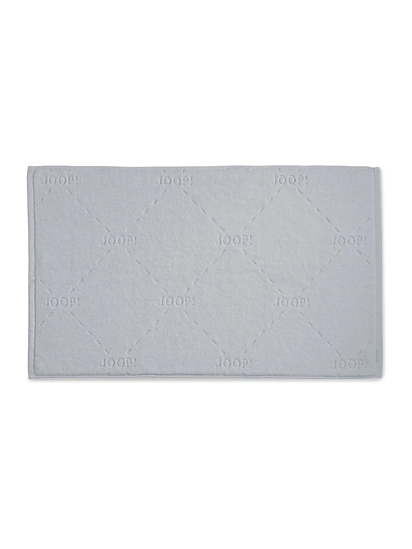 JOOP | Badematte Dash 65x115cm Weiss | silber
