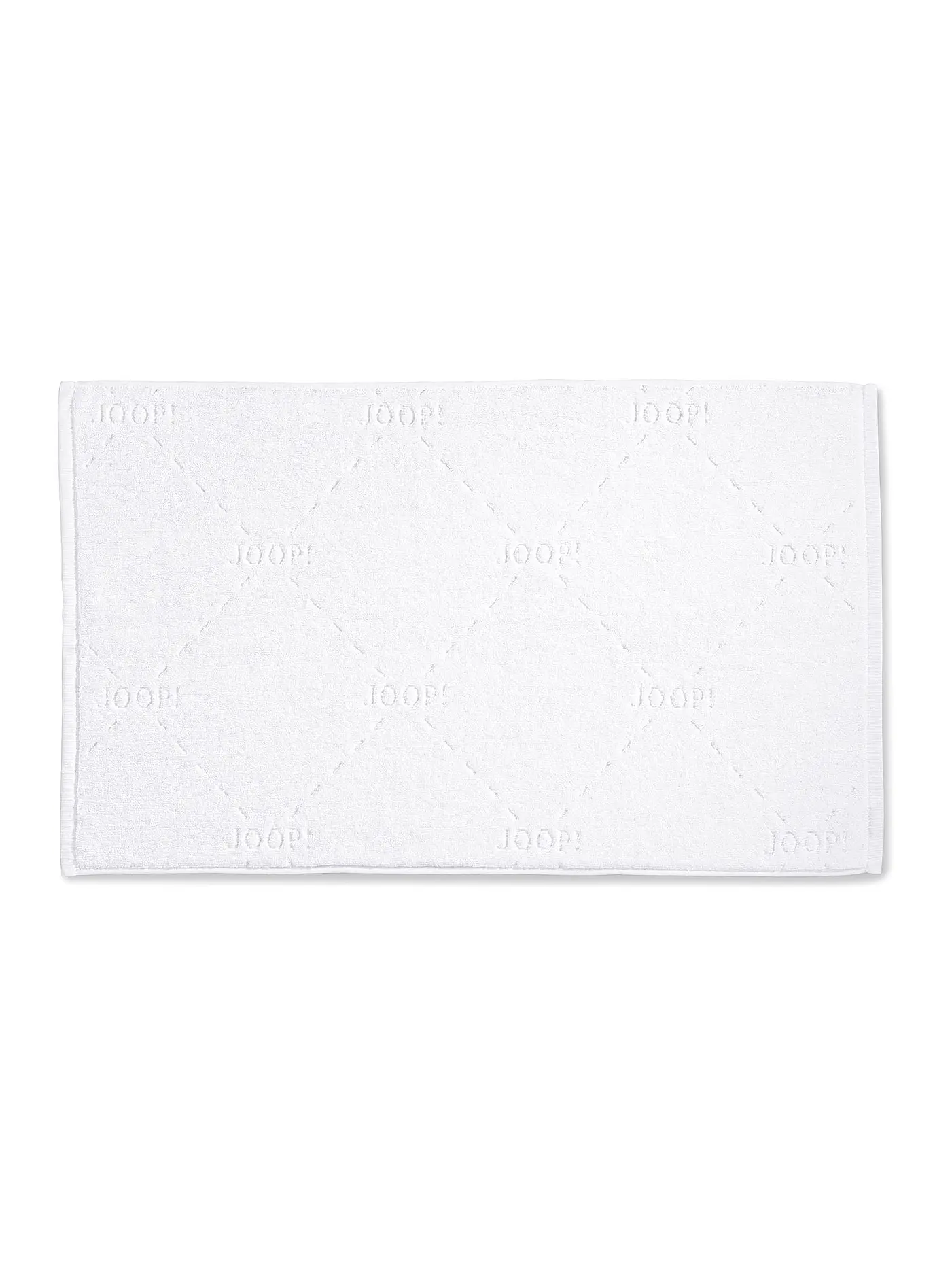 JOOP | Badematte Dash 65x115cm Weiss | weiss