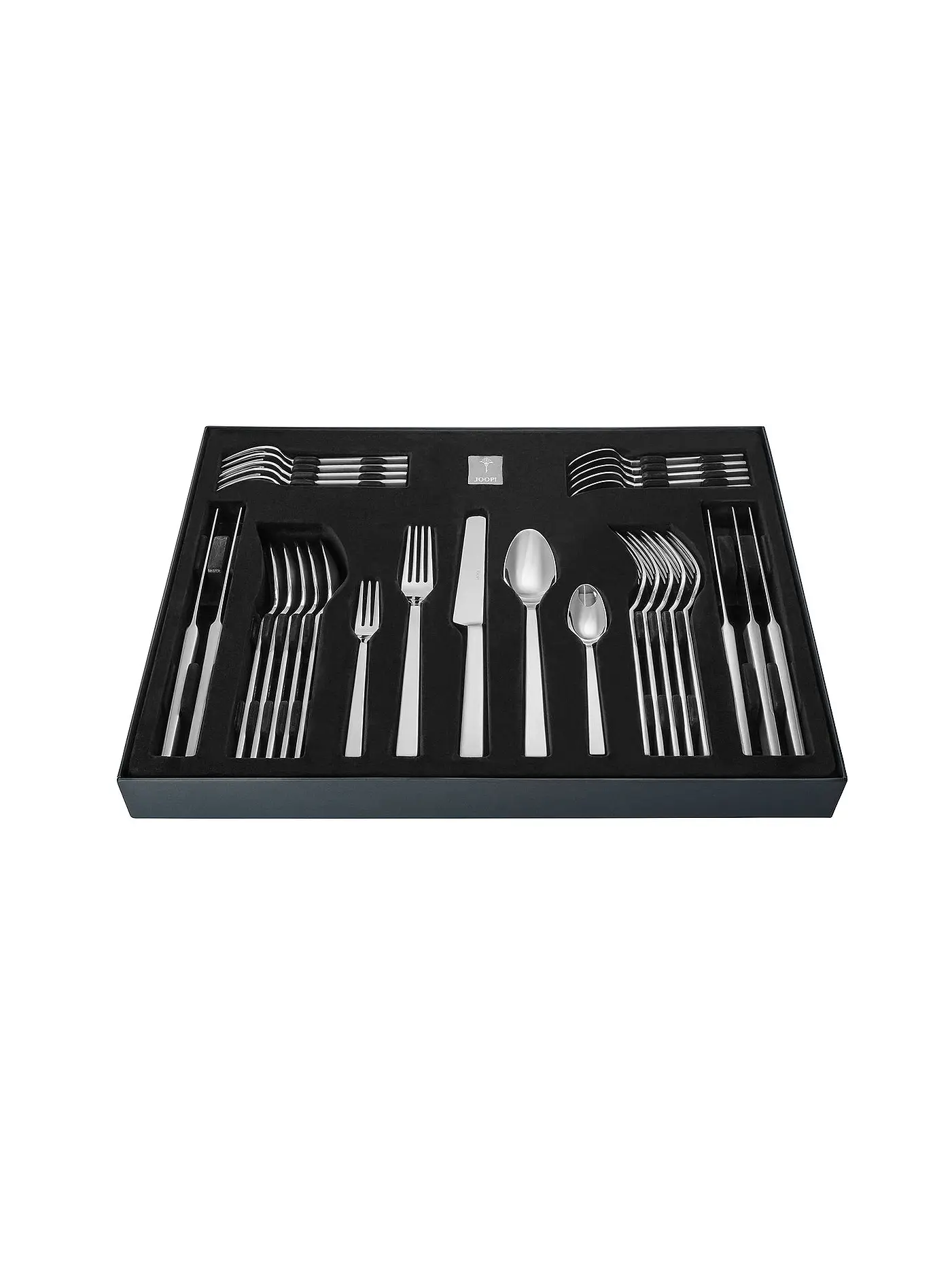 JOOP | Besteck Set 30tlg Dining Glamour Satiniert | silber