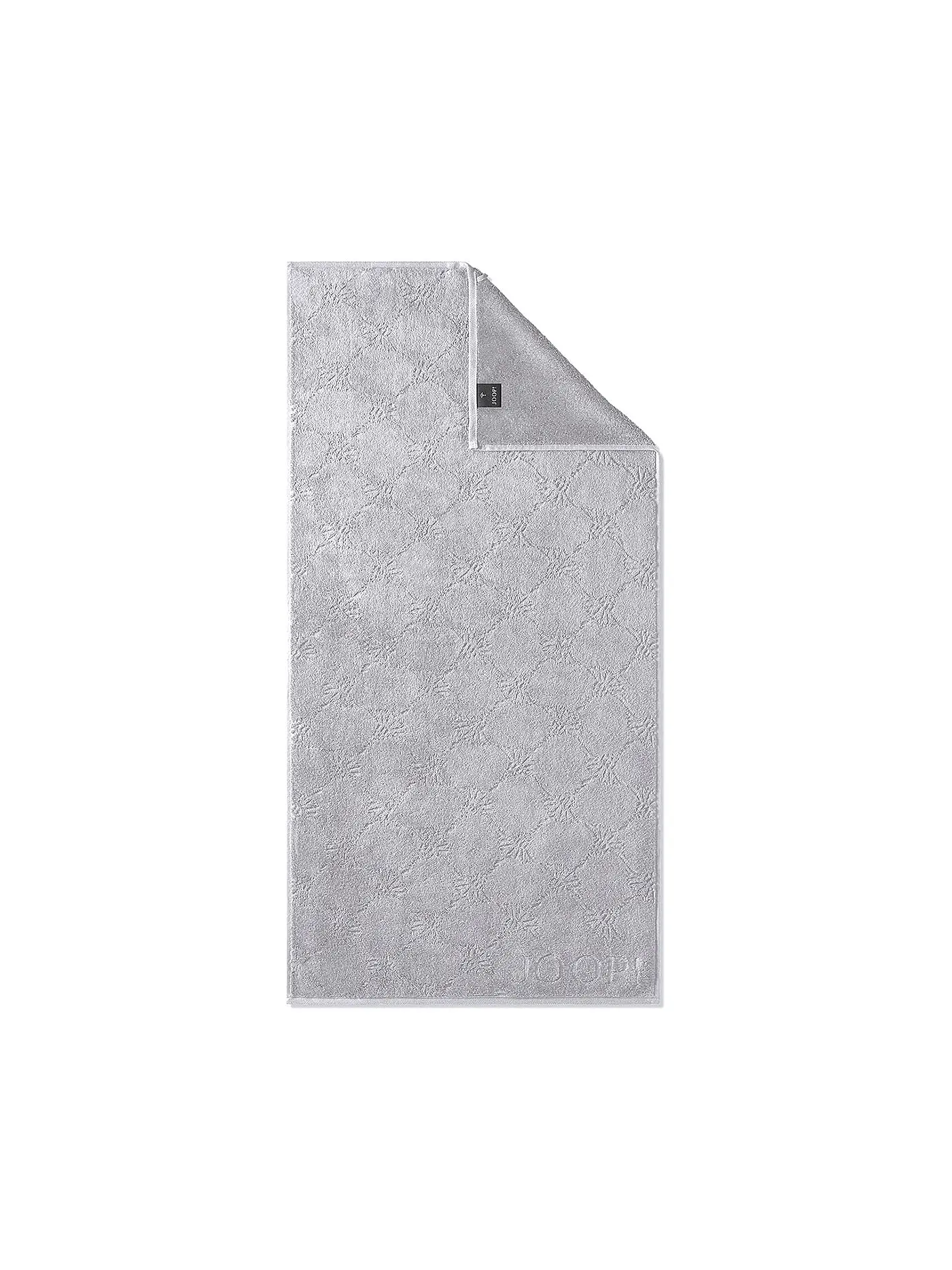 JOOP | Duschtuch "Cornflower" 80x150cm (Weiss) | silber
