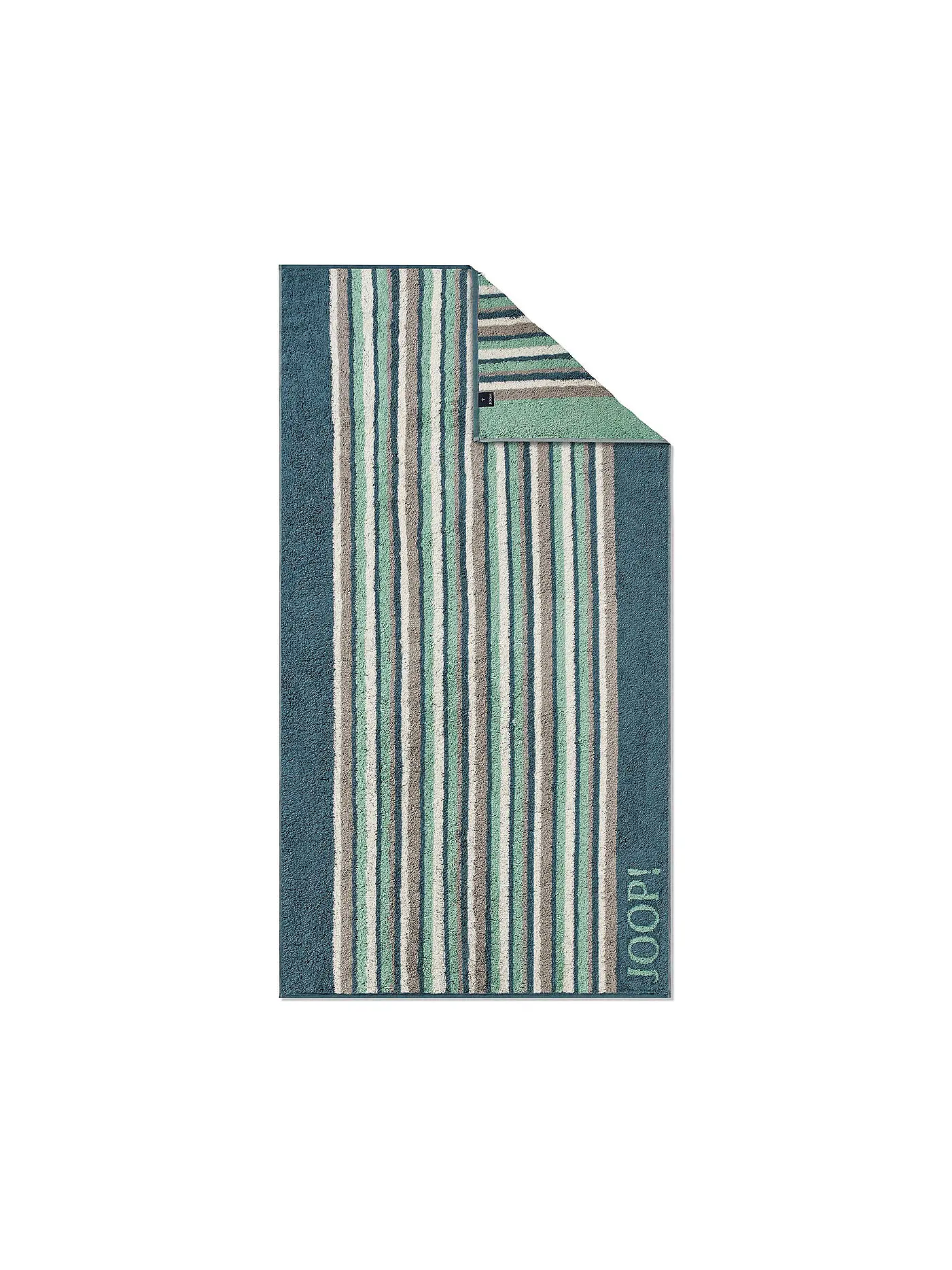 JOOP | Duschtuch 80x150cm MOVE STRIPES Sand | mint