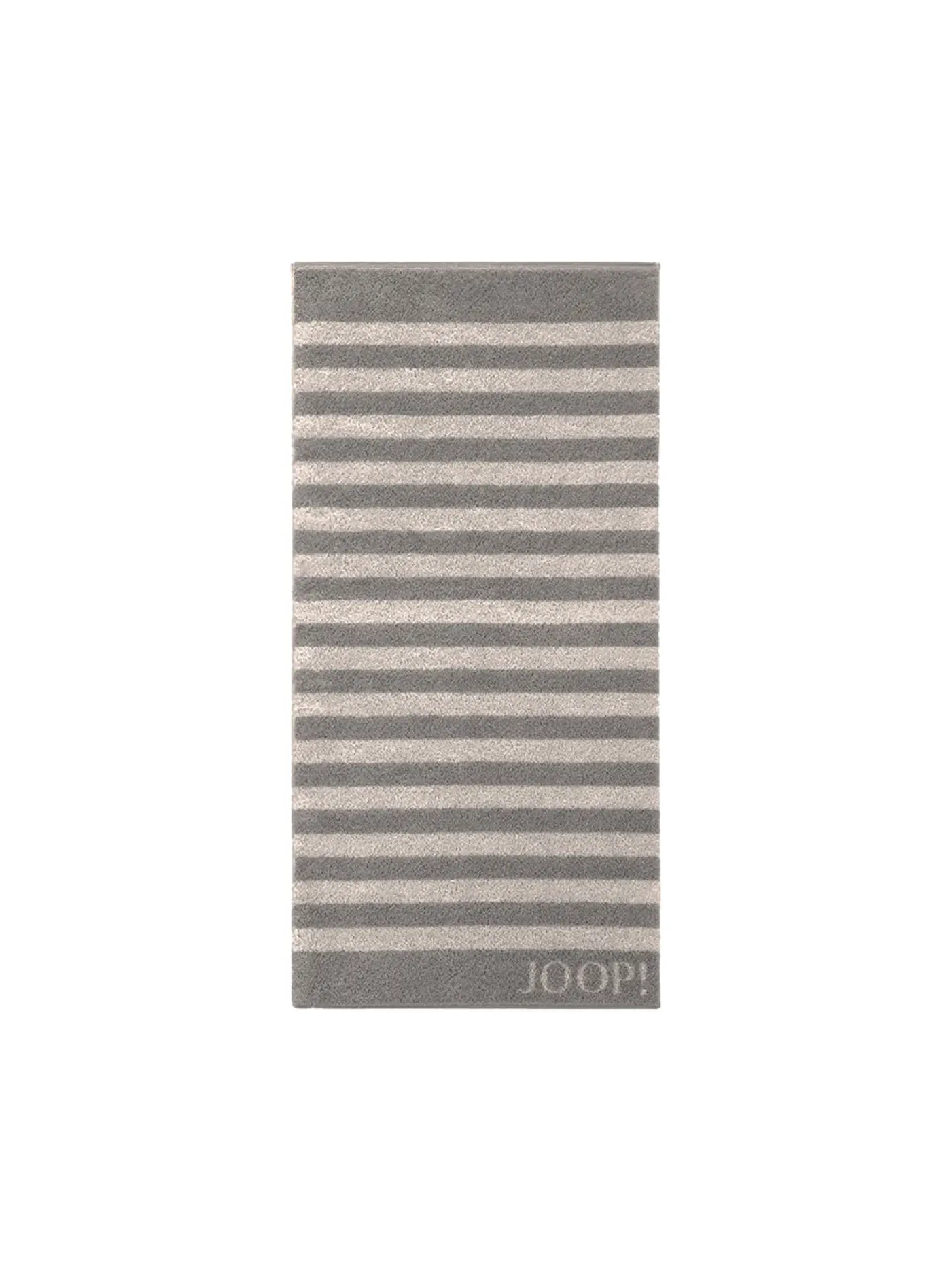 JOOP | Duschtuch Stripes 80x150cm (Anthrazit) | grau